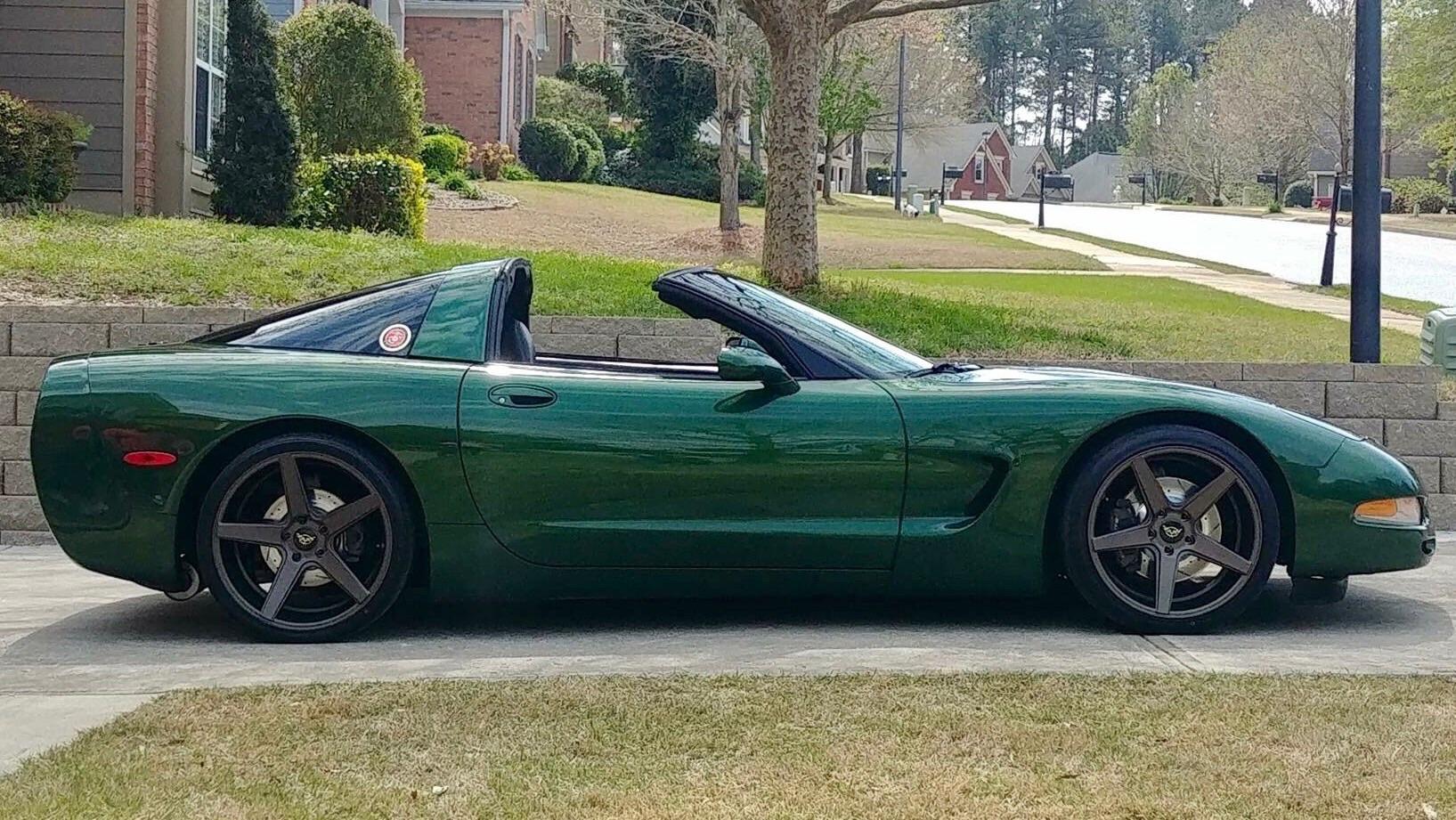 Best wheel color choices to go with Dark Bowling Green Metallic C5. Page 2 CorvetteForum