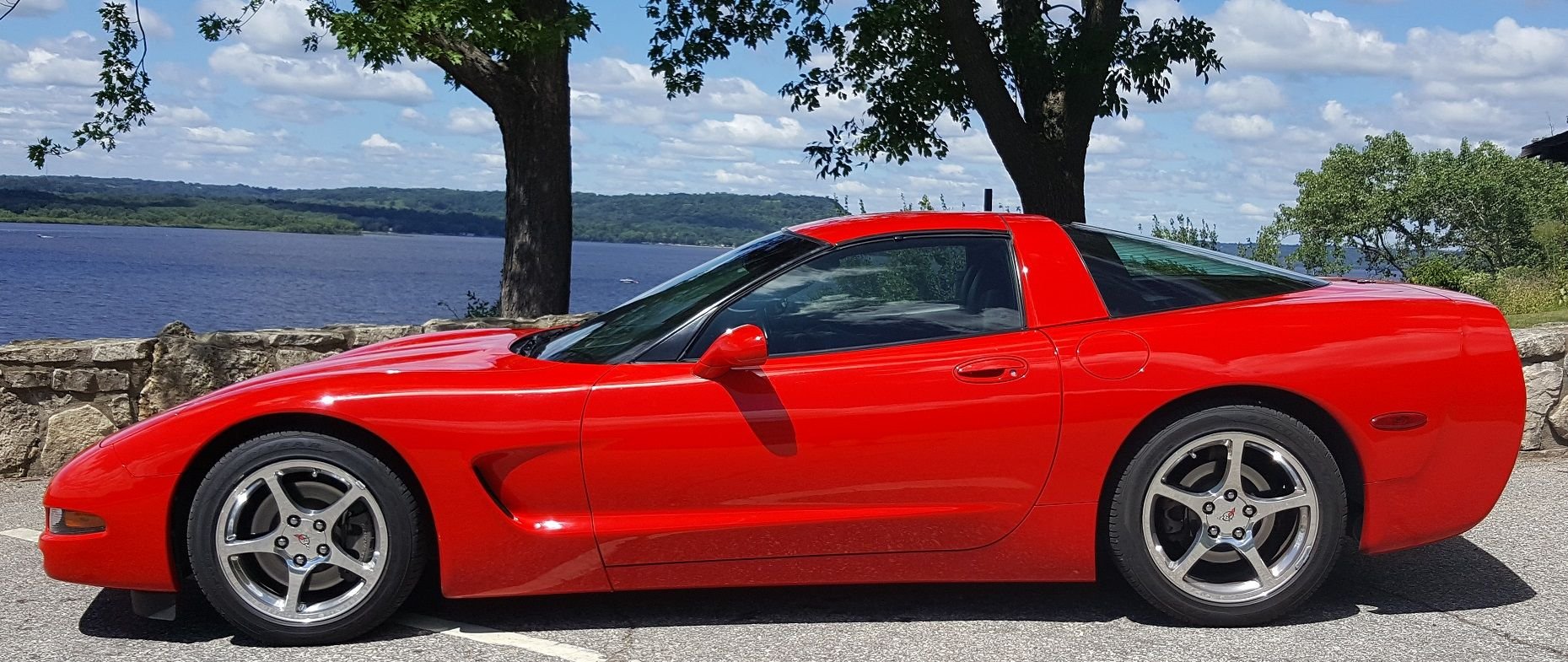 Fs For Sale 2004 Corvette Coupe Torch Red Stock 50k