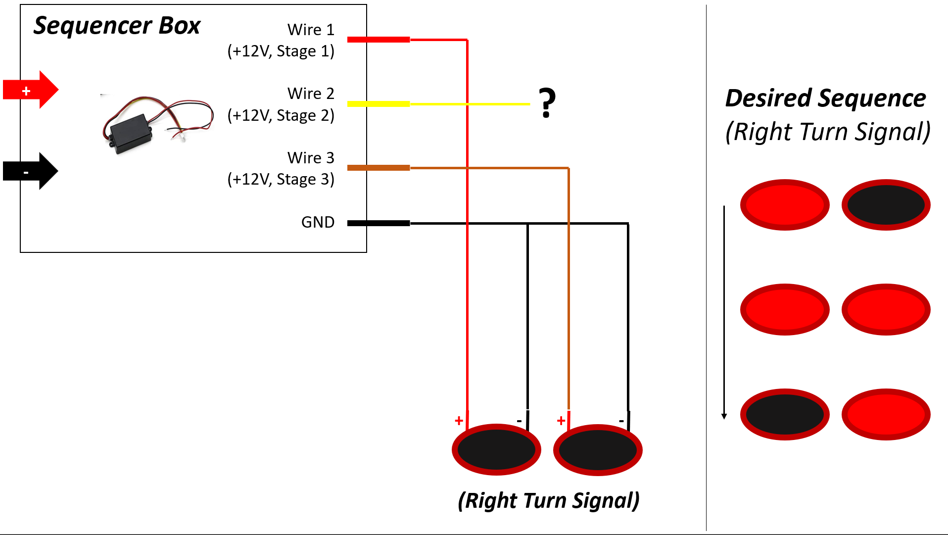 Electrical] 3-Stage Taillight Sequencer Wiring - CorvetteForum