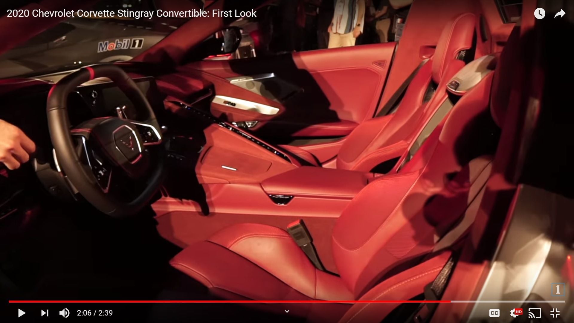 Morello Red In An Actual 2020 Corvette Pics Video
