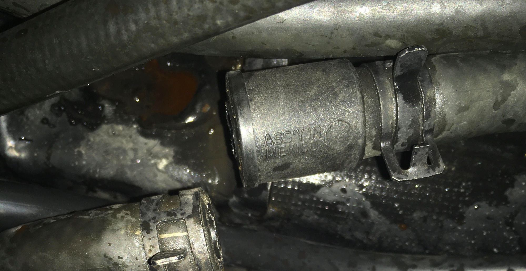 Car busted...What is this radiator hose connector part name or number