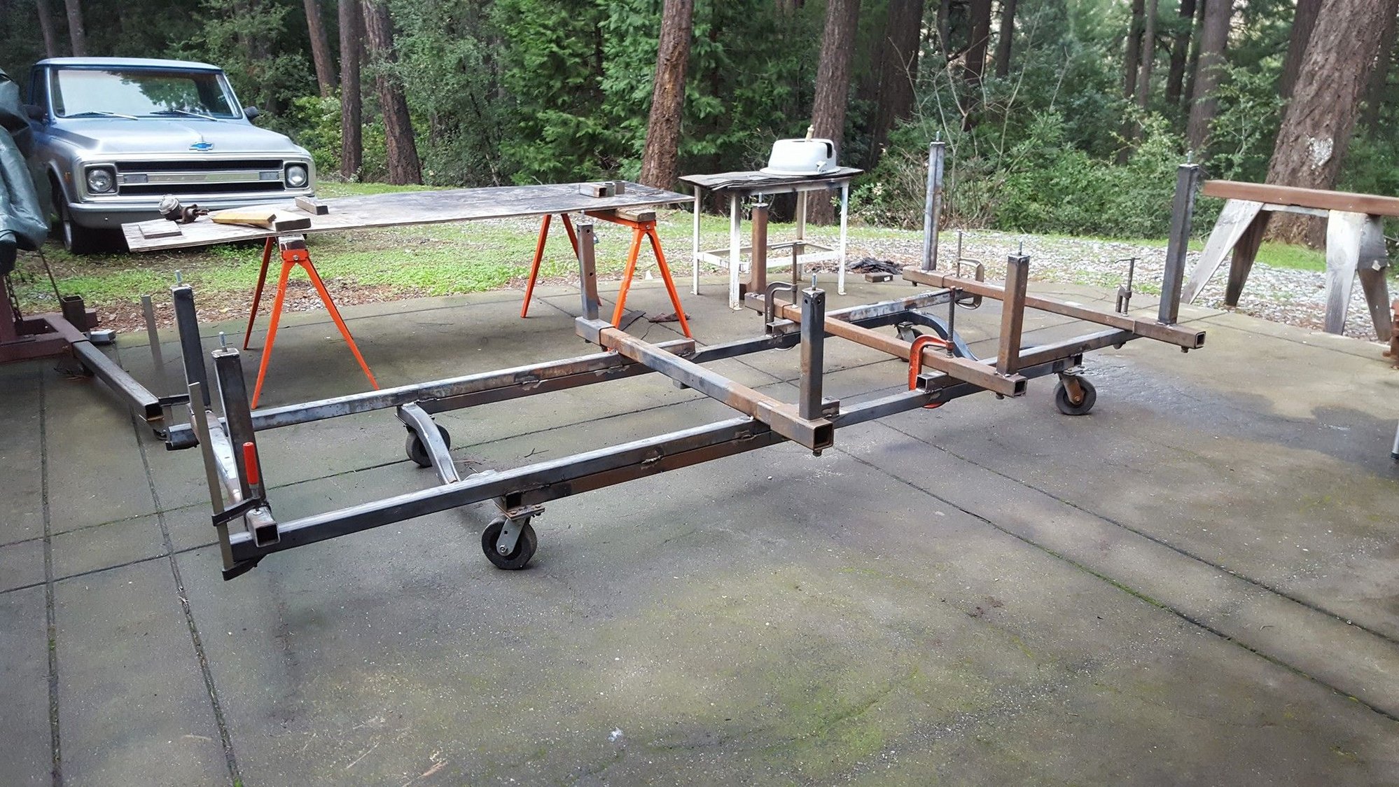 Yet another home built C2 body dolly. CorvetteForum Chevrolet