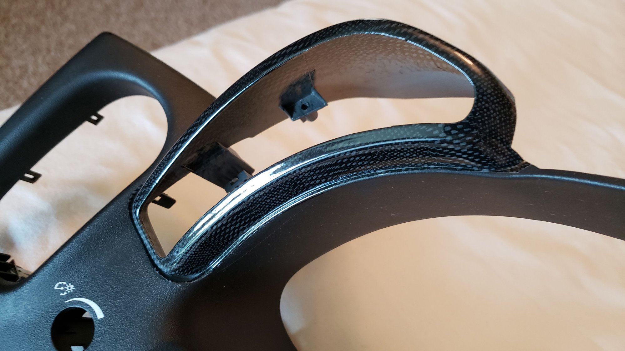 FS (For Sale) C6 Gauge Cluster Bezel w/ Hydrocarbon side pods