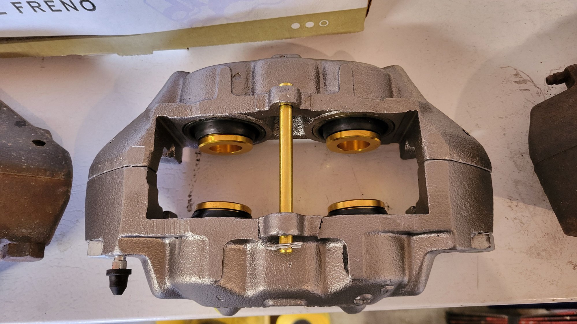 They look good. The pistons move easily. I hear air moving in and out of the ports.
