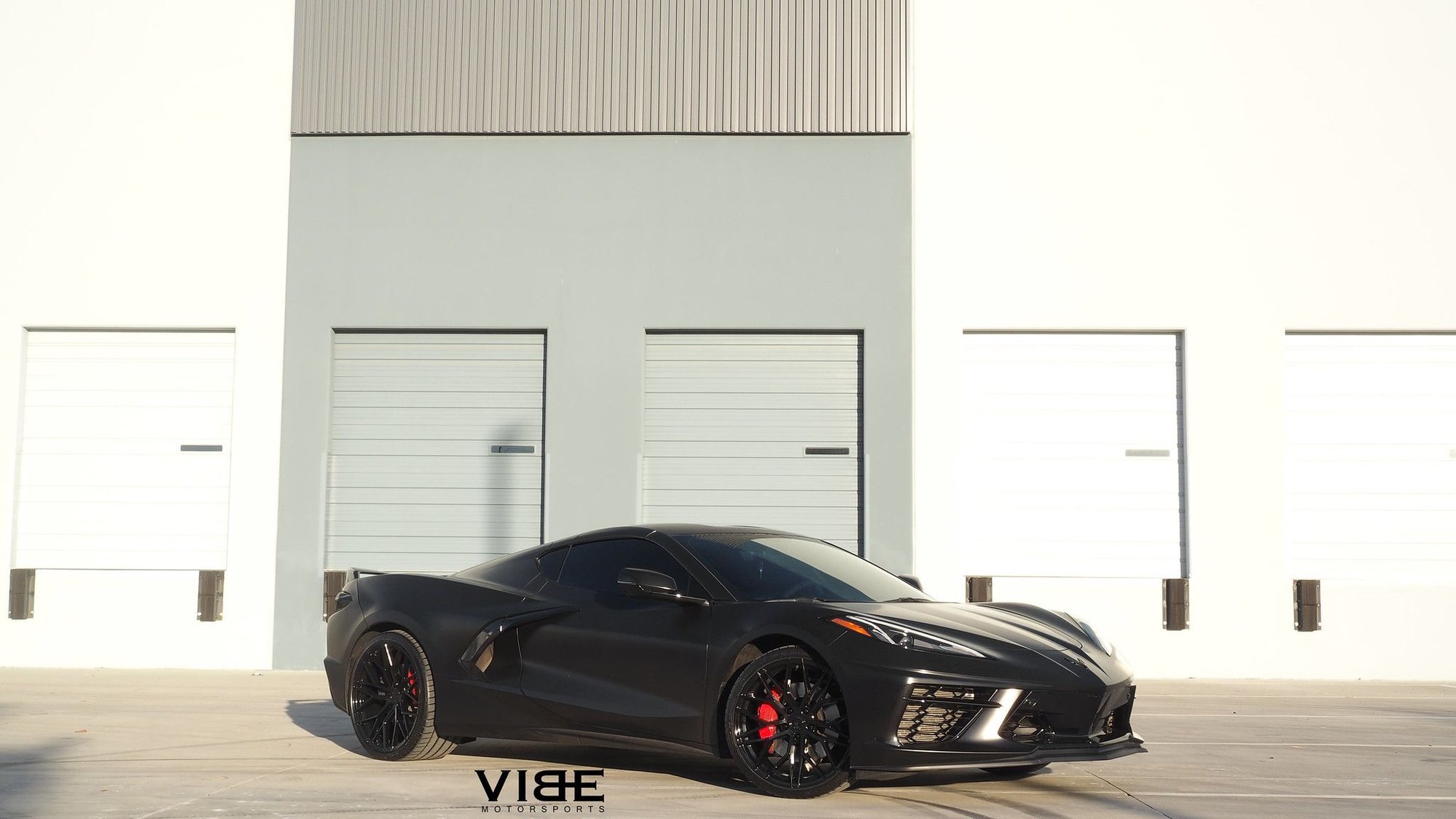 Satin Black C8 on M520R Wheels