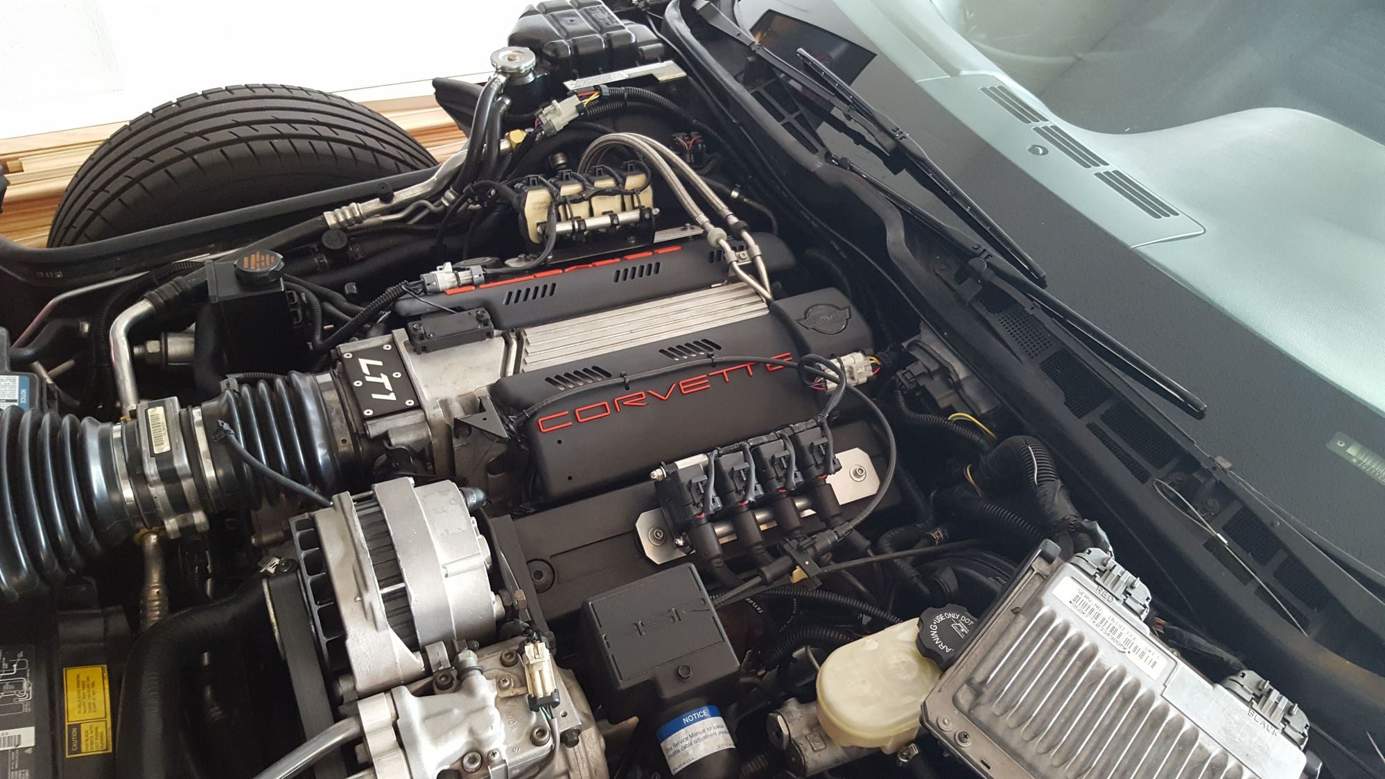 Post Pics of your LT1 Engine Dressed Up Page 2 CorvetteForum