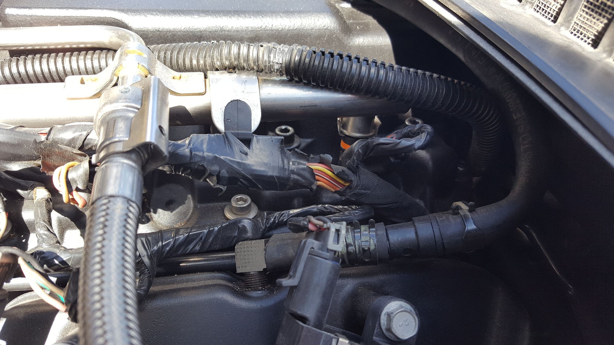 Z06 Need HELP Holley valve covers installed on LS7 coil pack hitting