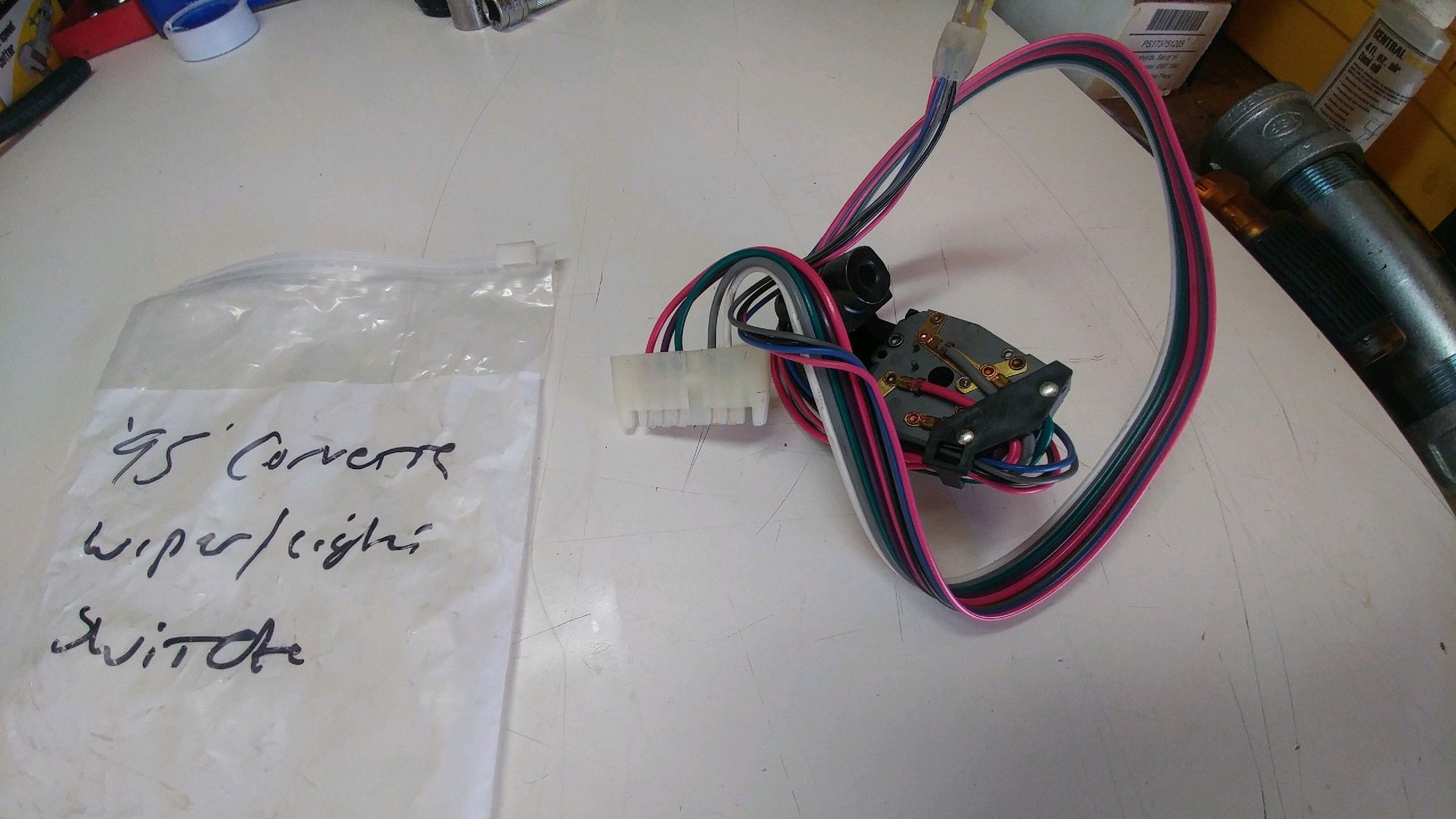 FS (For Sale) GM 9496 C4 Corvette Steer Col. Turn Sig. Pivot Wiper