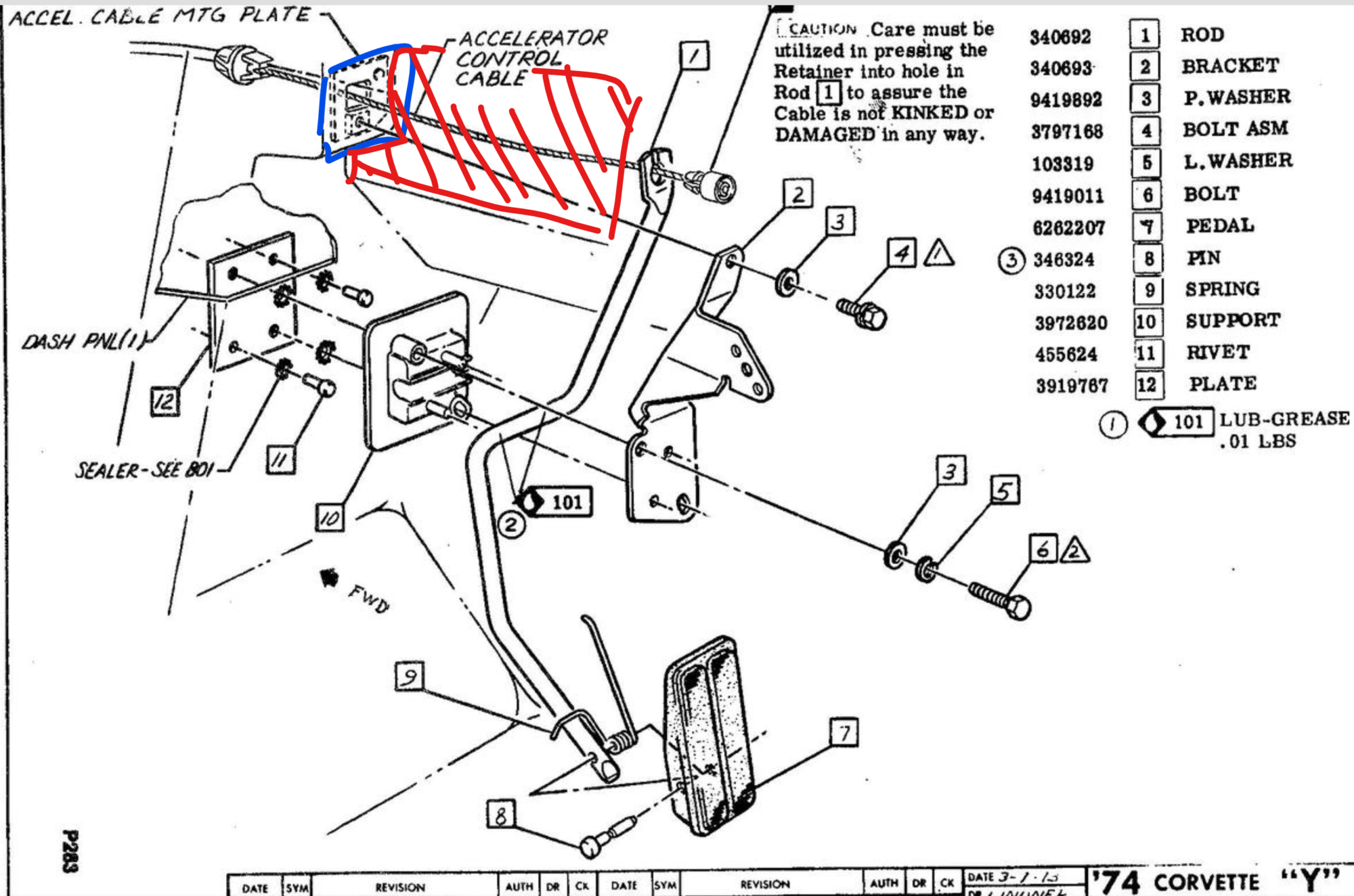Videos Gas Pedal Free Play & Throttle Cable Loose Page 2 CorvetteForum Chevrolet Corvette