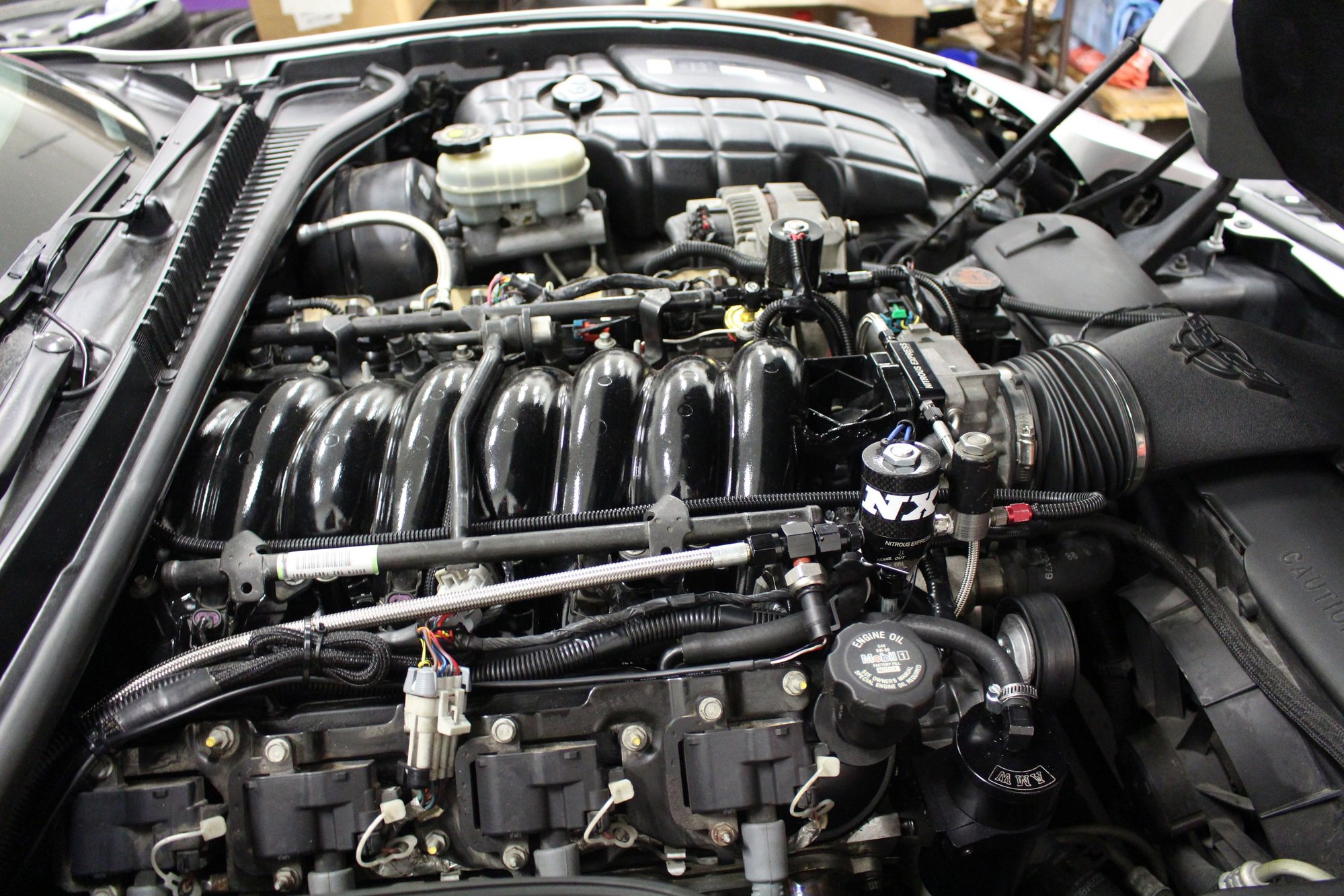 C5 Nitrous Express Plate Kit Install Pics and Results! CorvetteForum