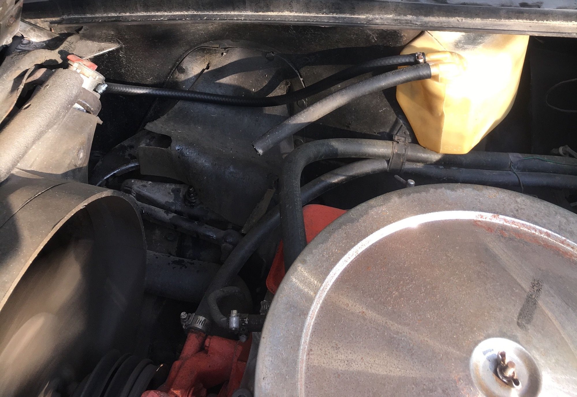 74 Vette Do I need radiator overflow tank? CorvetteForum Chevrolet