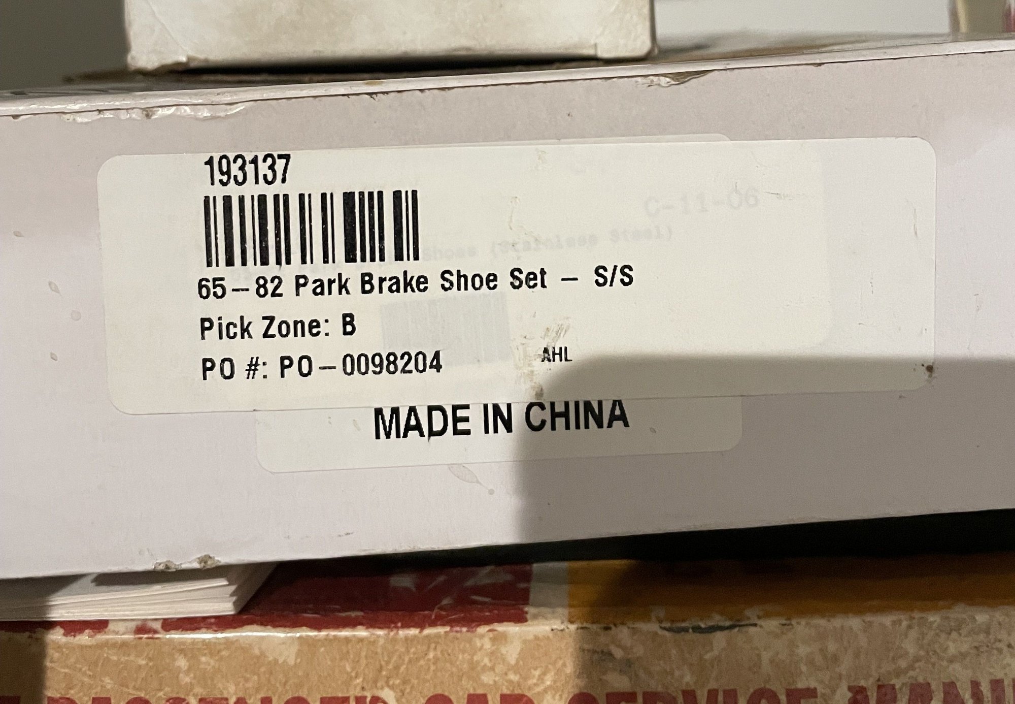 Corvette America part number I believe