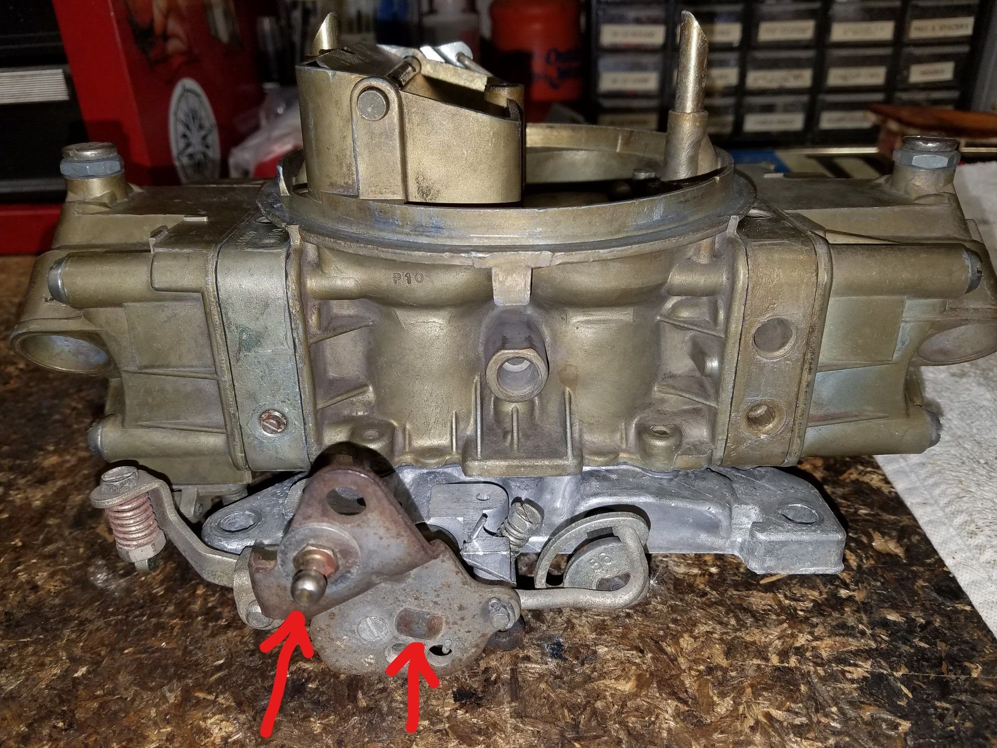 Throttle Cable to Holley Carb in 1971 CorvetteForum Chevrolet