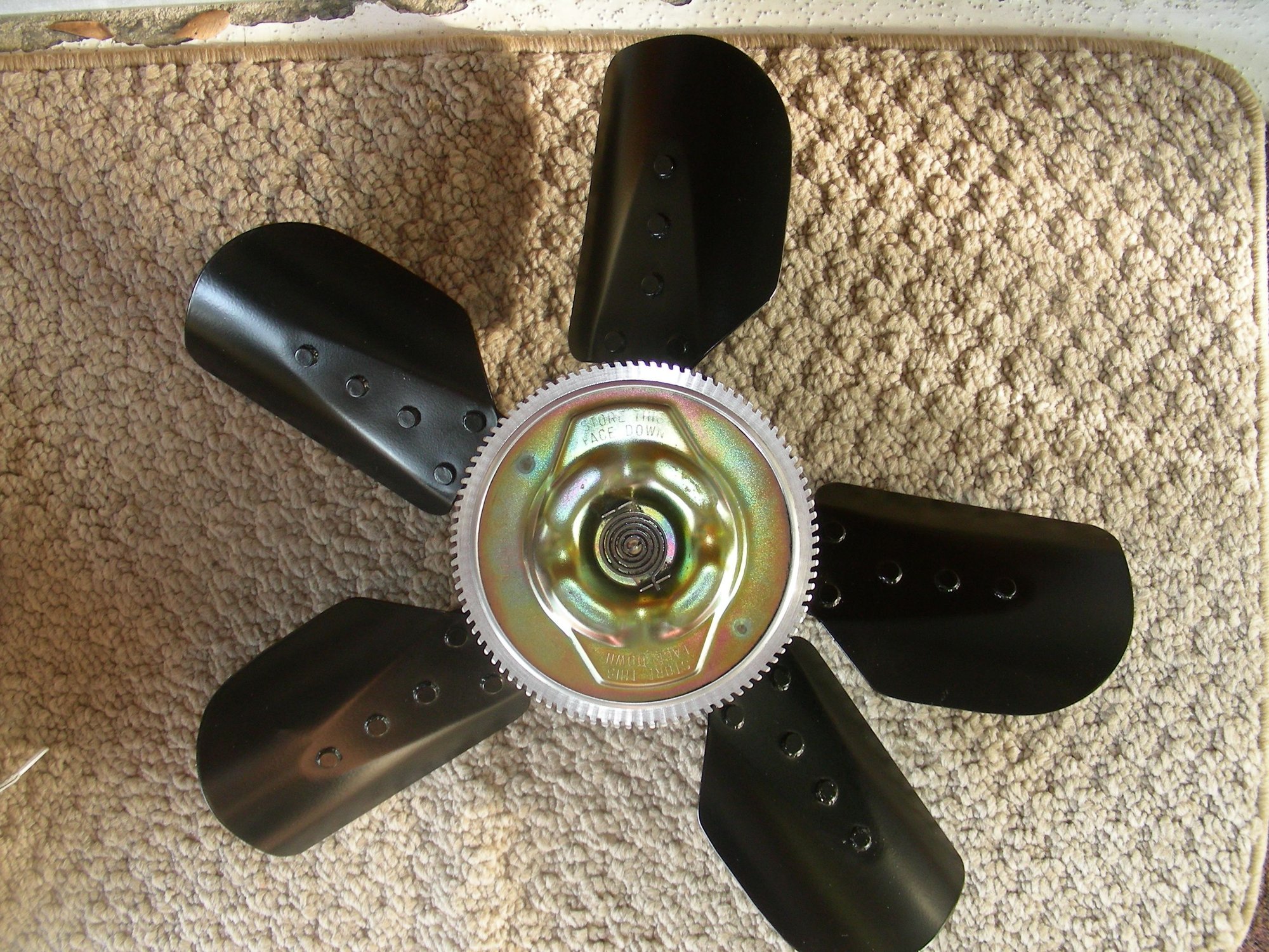 1967 Big Block fan blade CorvetteForum Chevrolet Corvette Forum