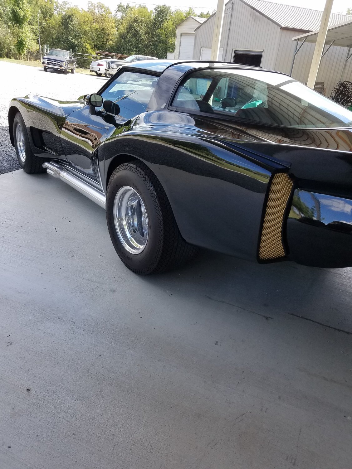 FS (For Sale) 1969 corvette chassis w/eckler custom wide body 32500.00