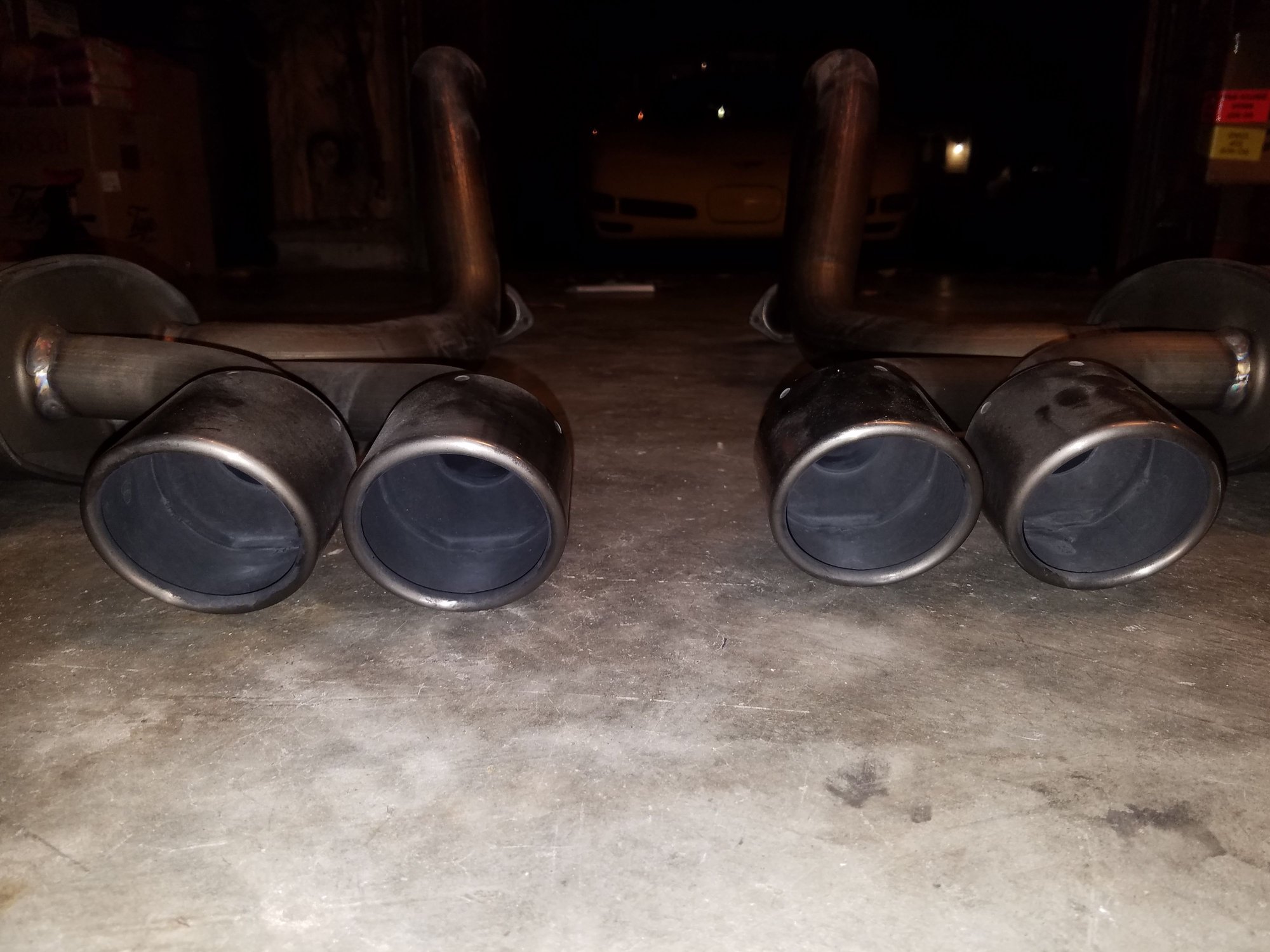 FS (For Sale) Factory titanium mufflers CorvetteForum Chevrolet