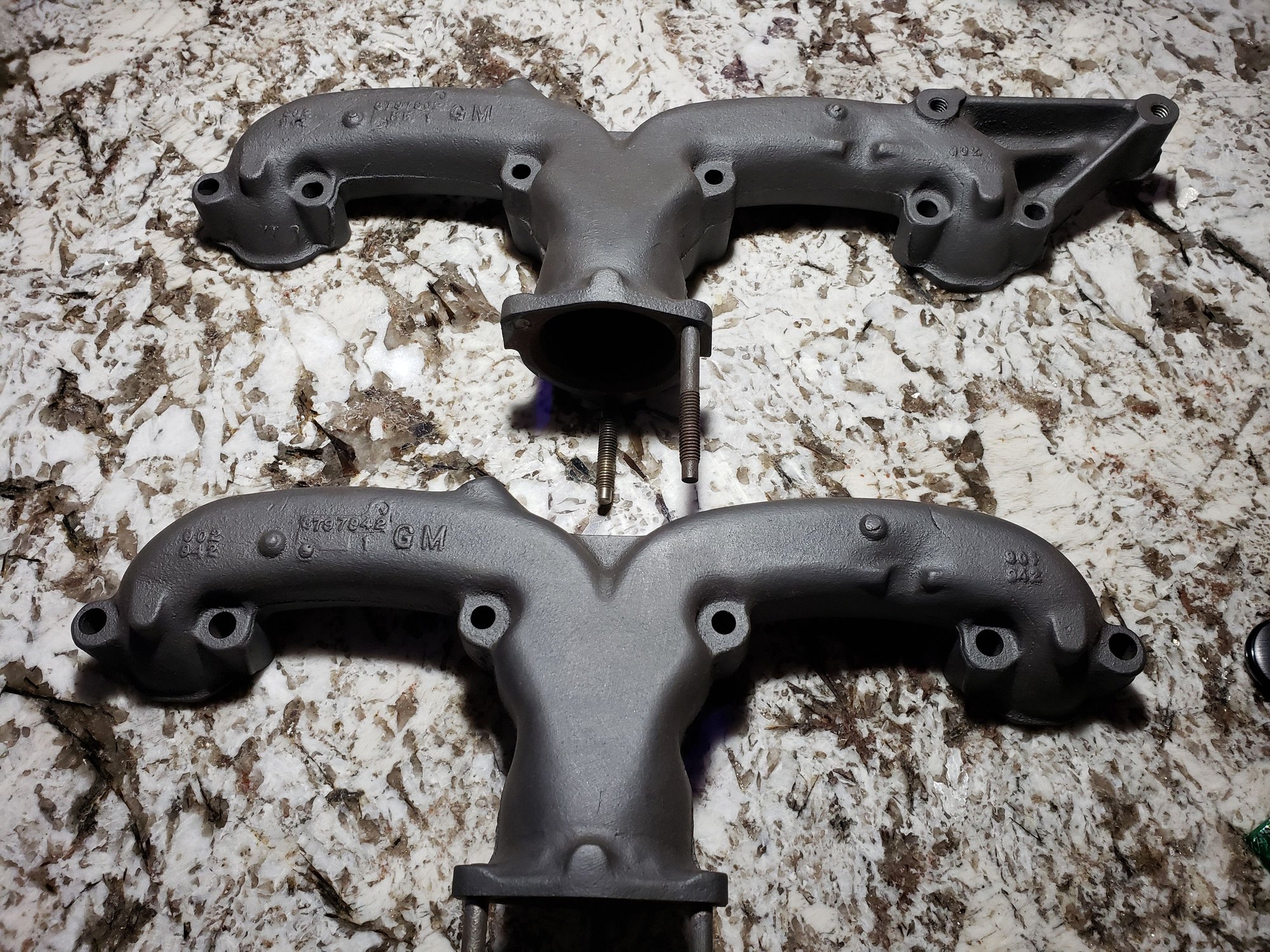 Never drilled 902 exhaust manifold - CorvetteForum - Chevrolet Corvette Forum Discussion