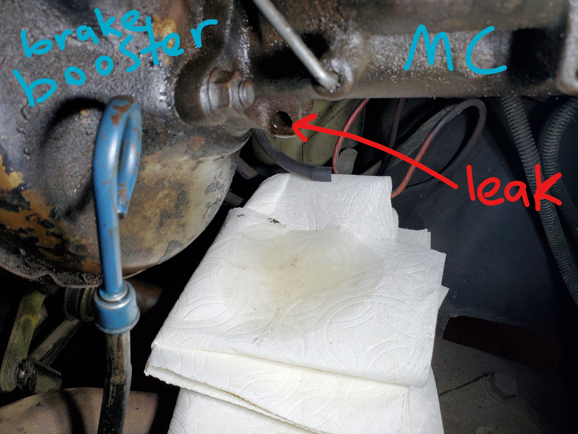 Master Cylinder Leak w Pictures CorvetteForum Chevrolet Corvette