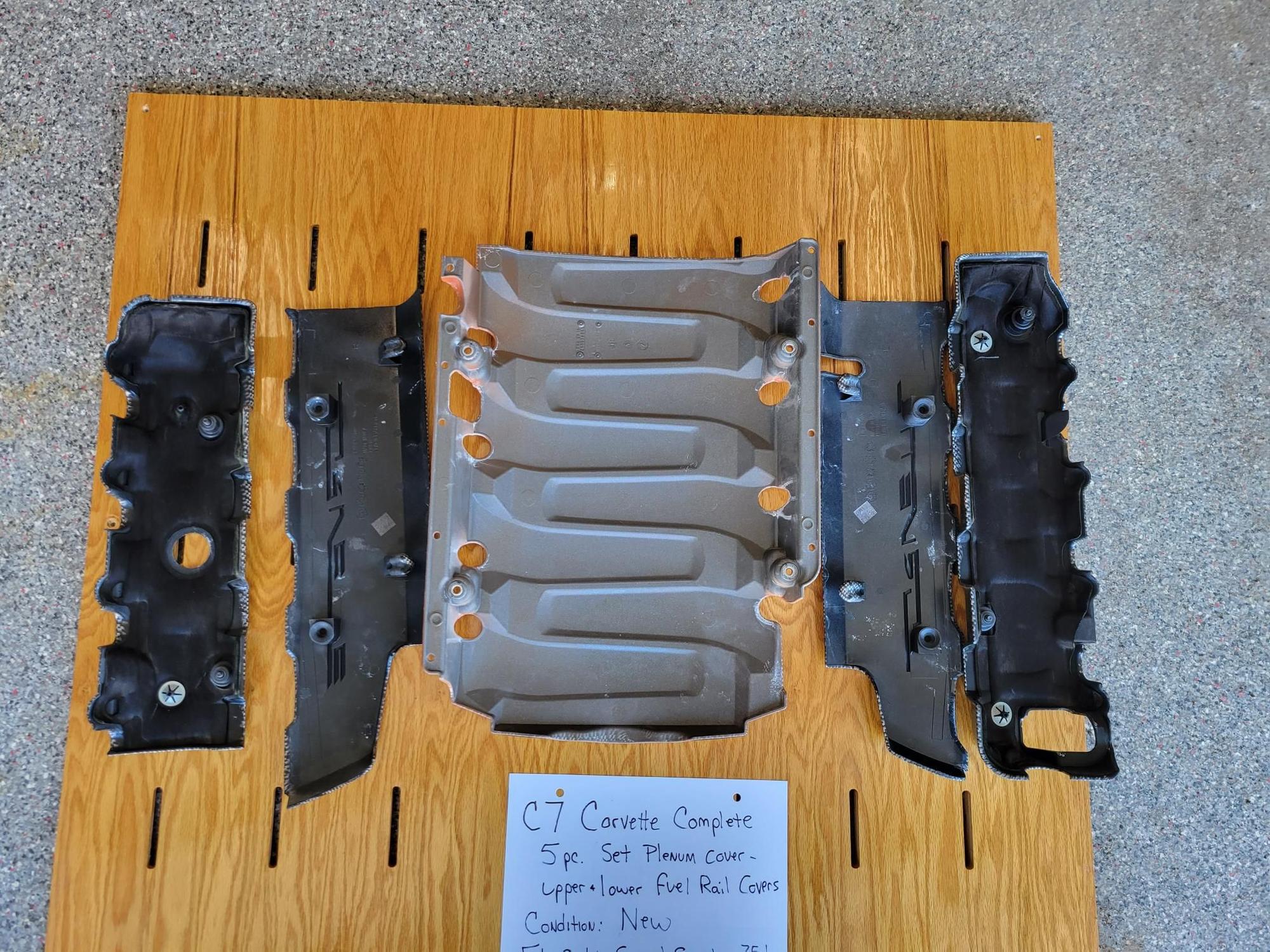 FS (For Sale) C7 Custom Plenum & Fuel rail covers (OEM) - CorvetteForum ...