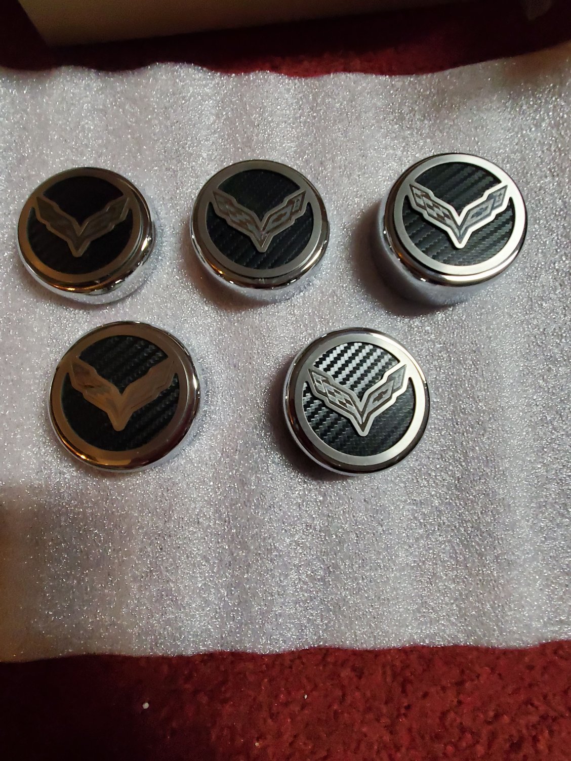 FS (For Sale) Set of Carbon Fiber Engine Caps CorvetteForum