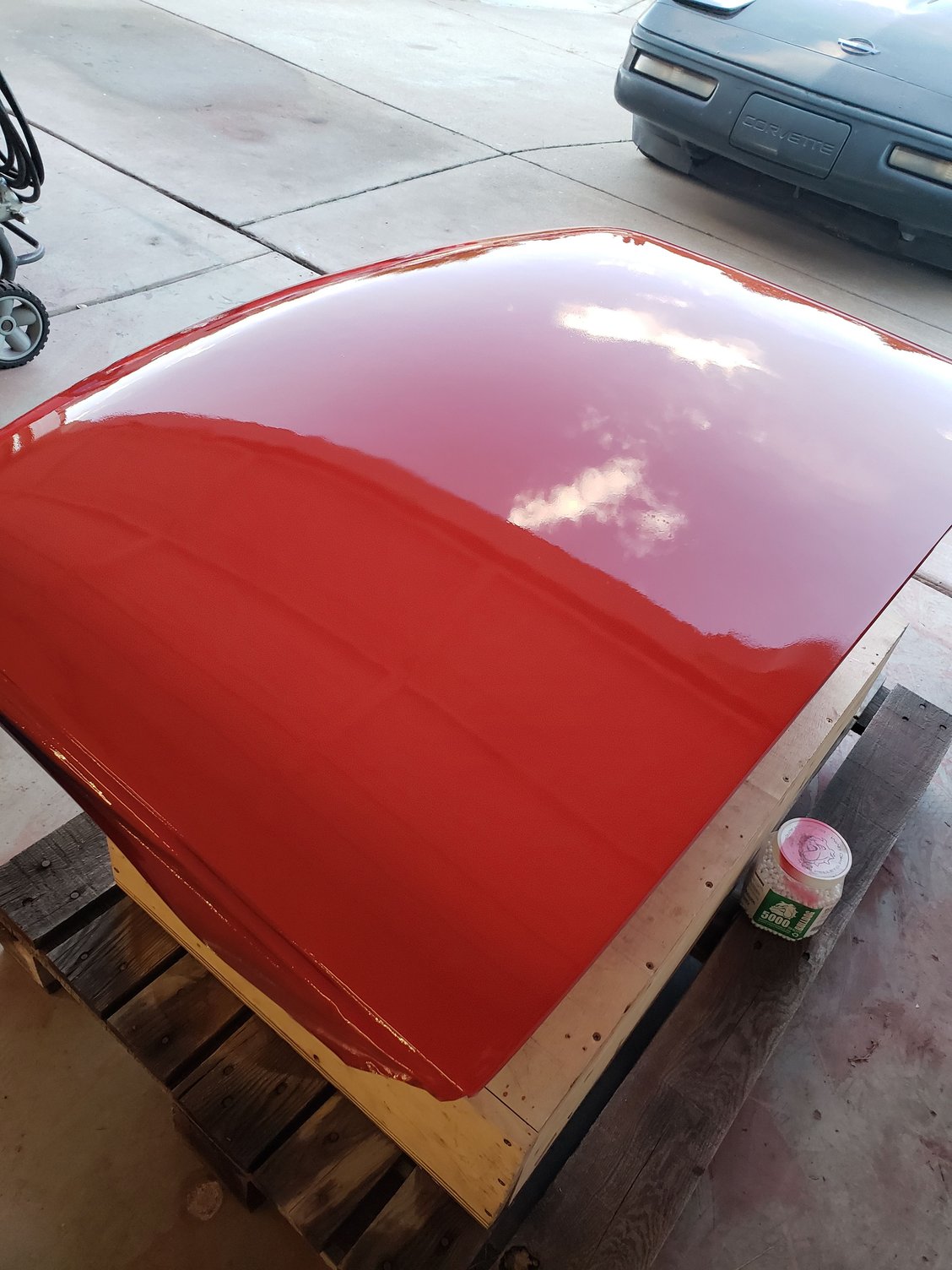 Hood SMC Crack Gouge Paint Repair Blend Clear Fiberglass Primer Sand ...