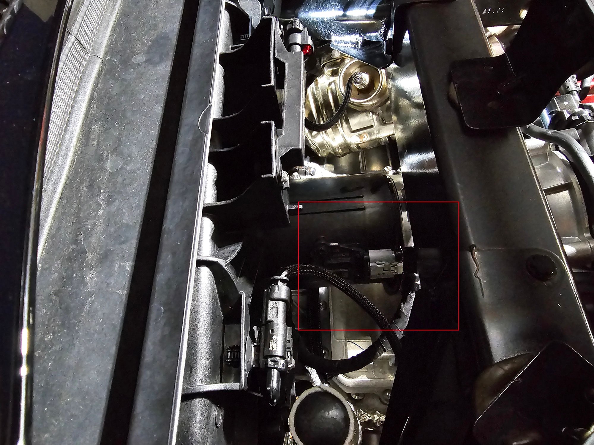 Air Box Sensor Removal For Tranny Fluid Fill CorvetteForum