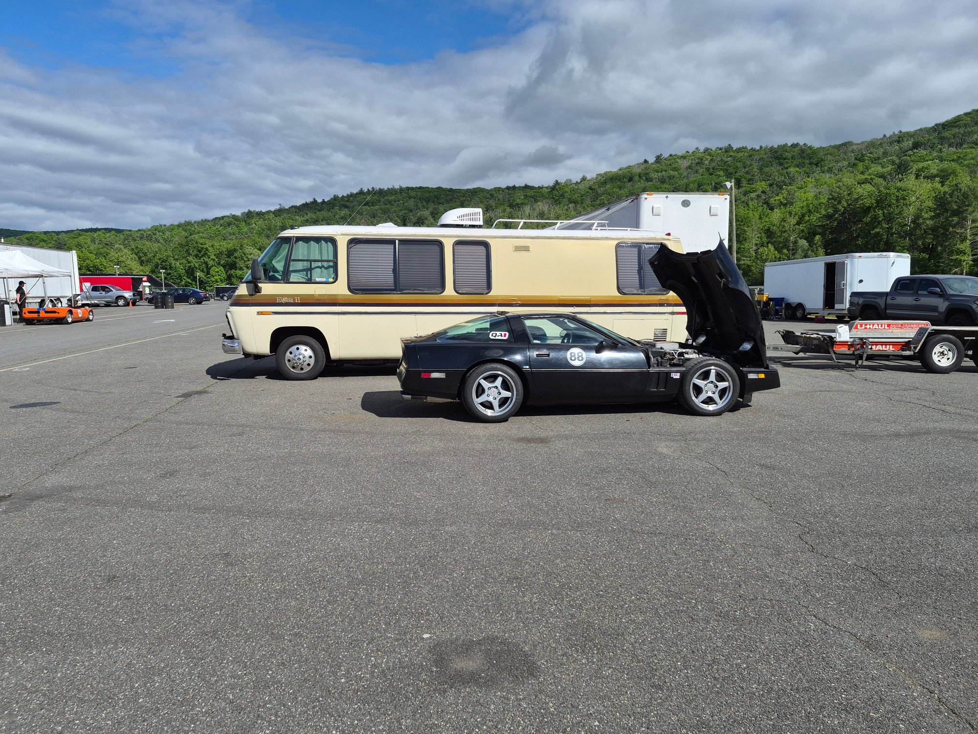 Shot of my 2 favorite GM's in the Paddock