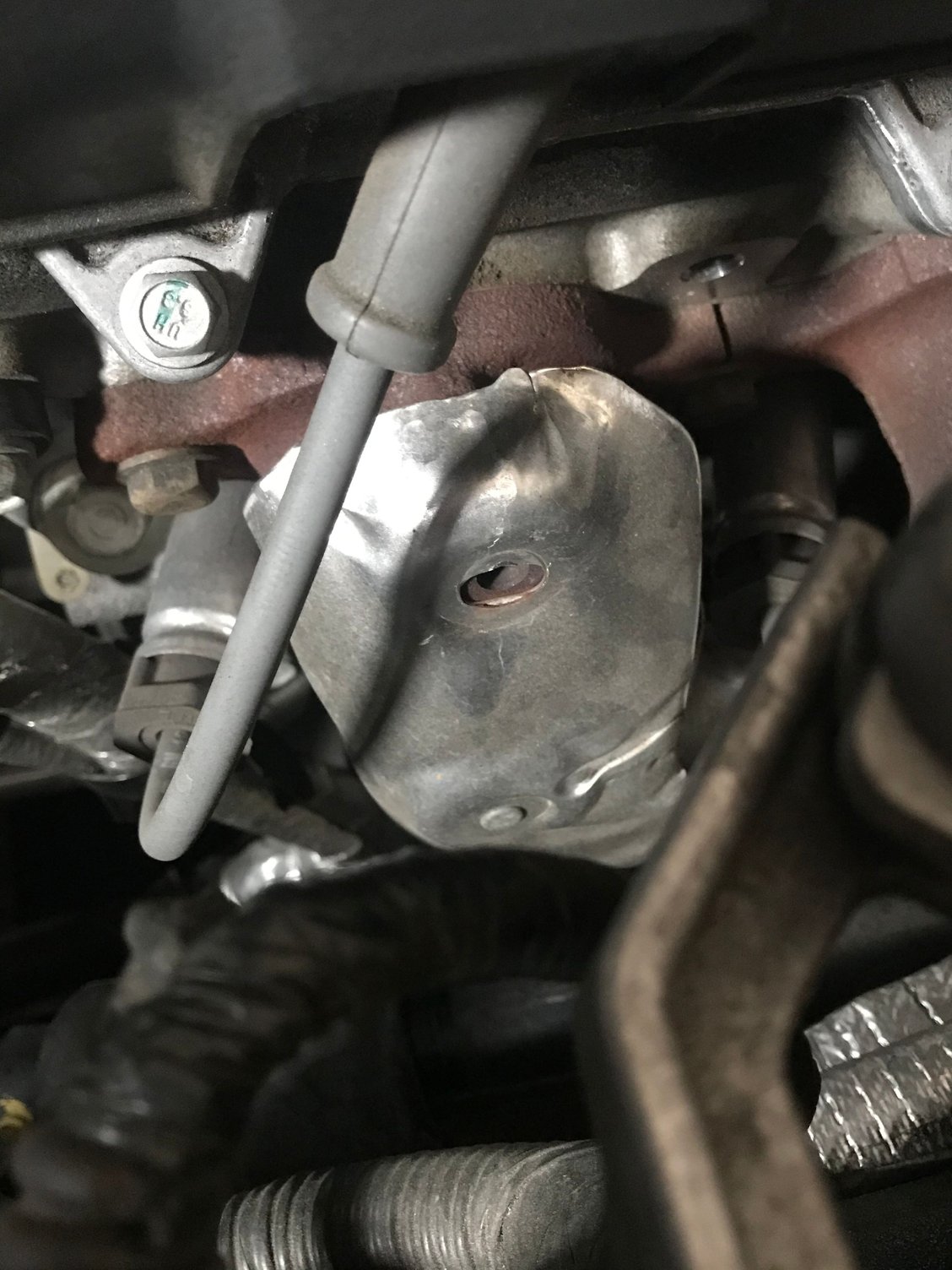 LT1 Exhaust Manifold Heat Shield Screws CorvetteForum Chevrolet