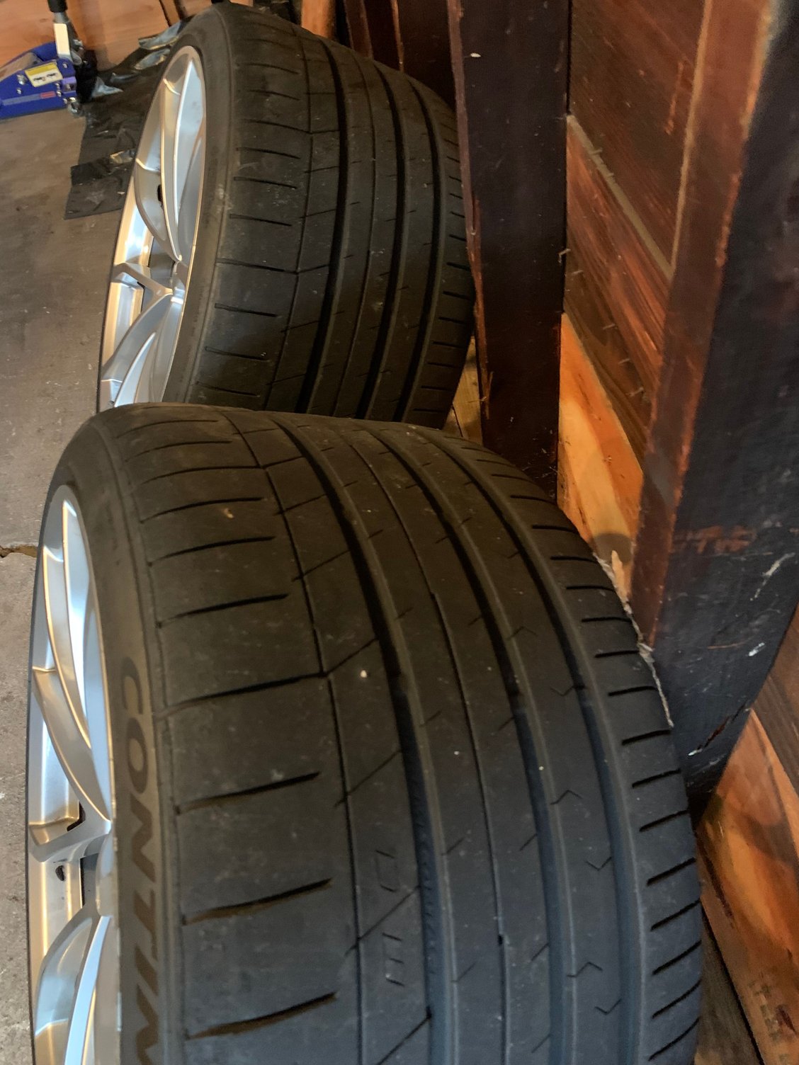 FS (For Sale) SILVER CORVETTE RIMS AND TIRES 2017 GS or Z06
