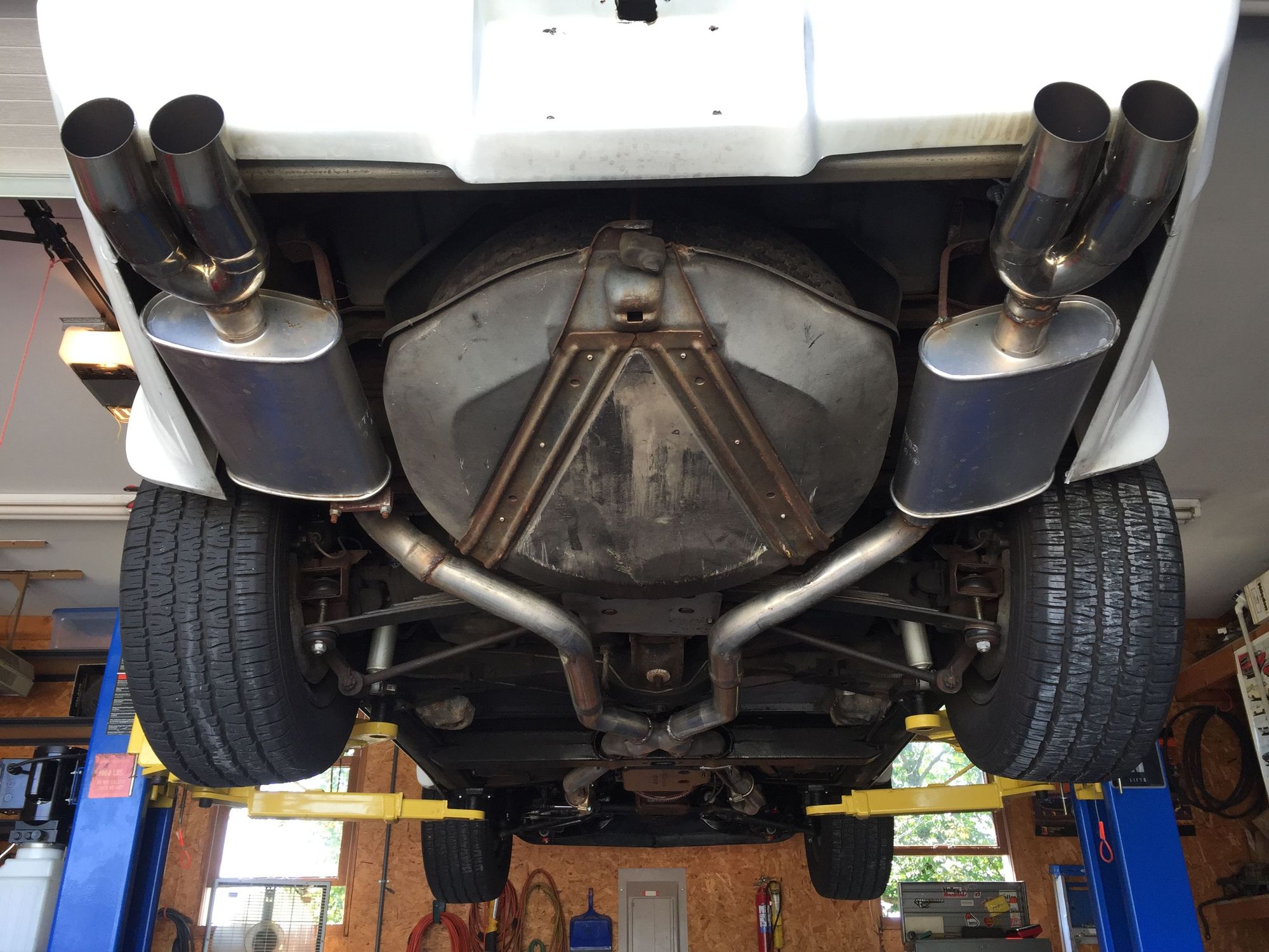 Under Car Exhaust Exit Pictures Please CorvetteForum Chevrolet