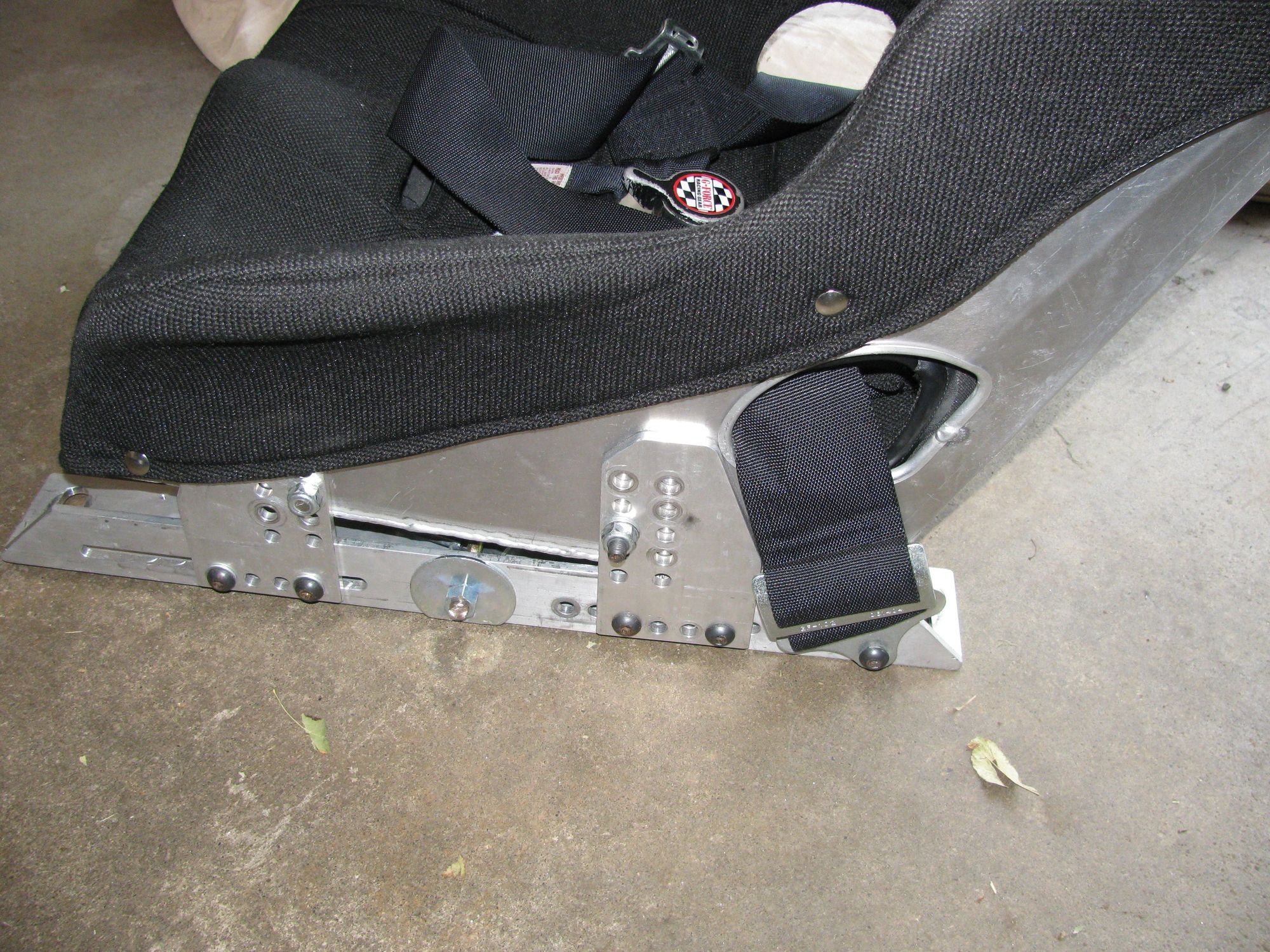 Looking for advice on kirkey seat and race harness install