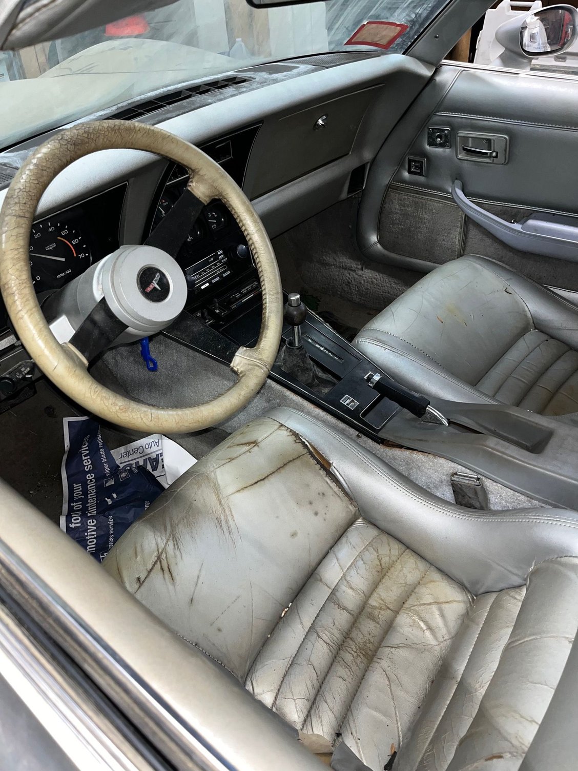 Interiors isnt in the best shape at all.
