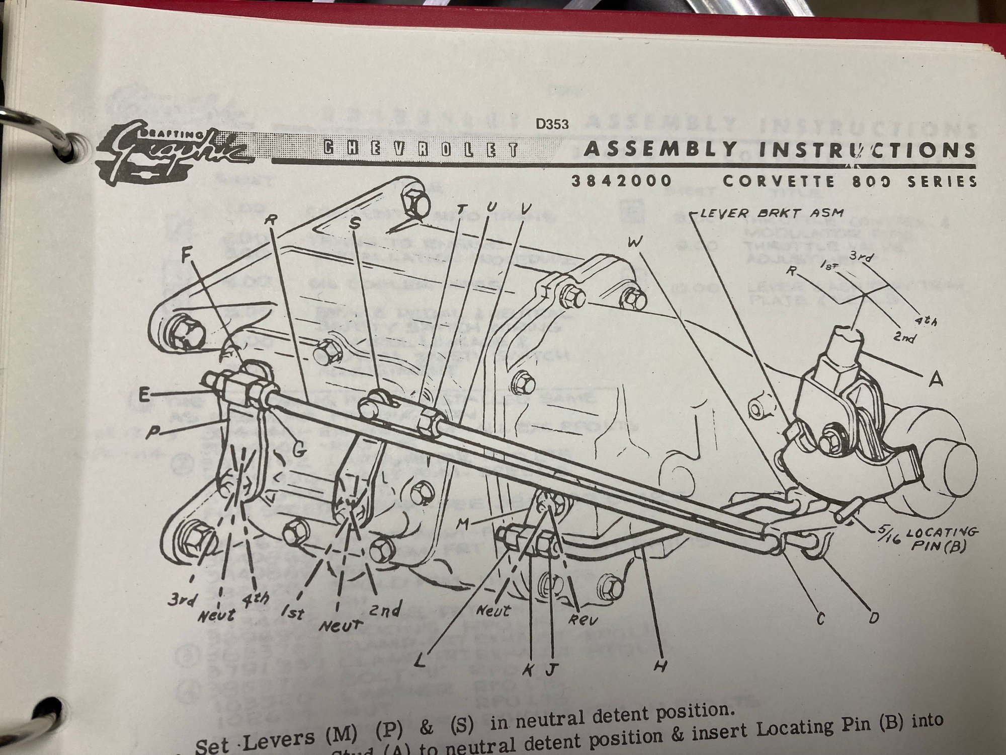 C2 64 Muncie Shifter/Linkage Issue CorvetteForum Chevrolet Corvette