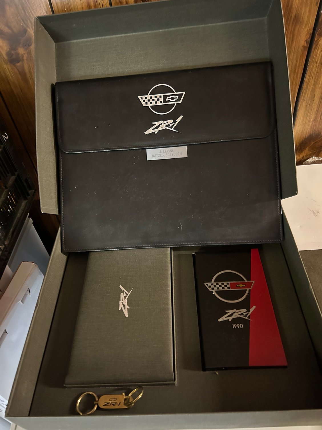 90 ZR1 pizza box complete with key ring - CorvetteForum - Chevrolet ...