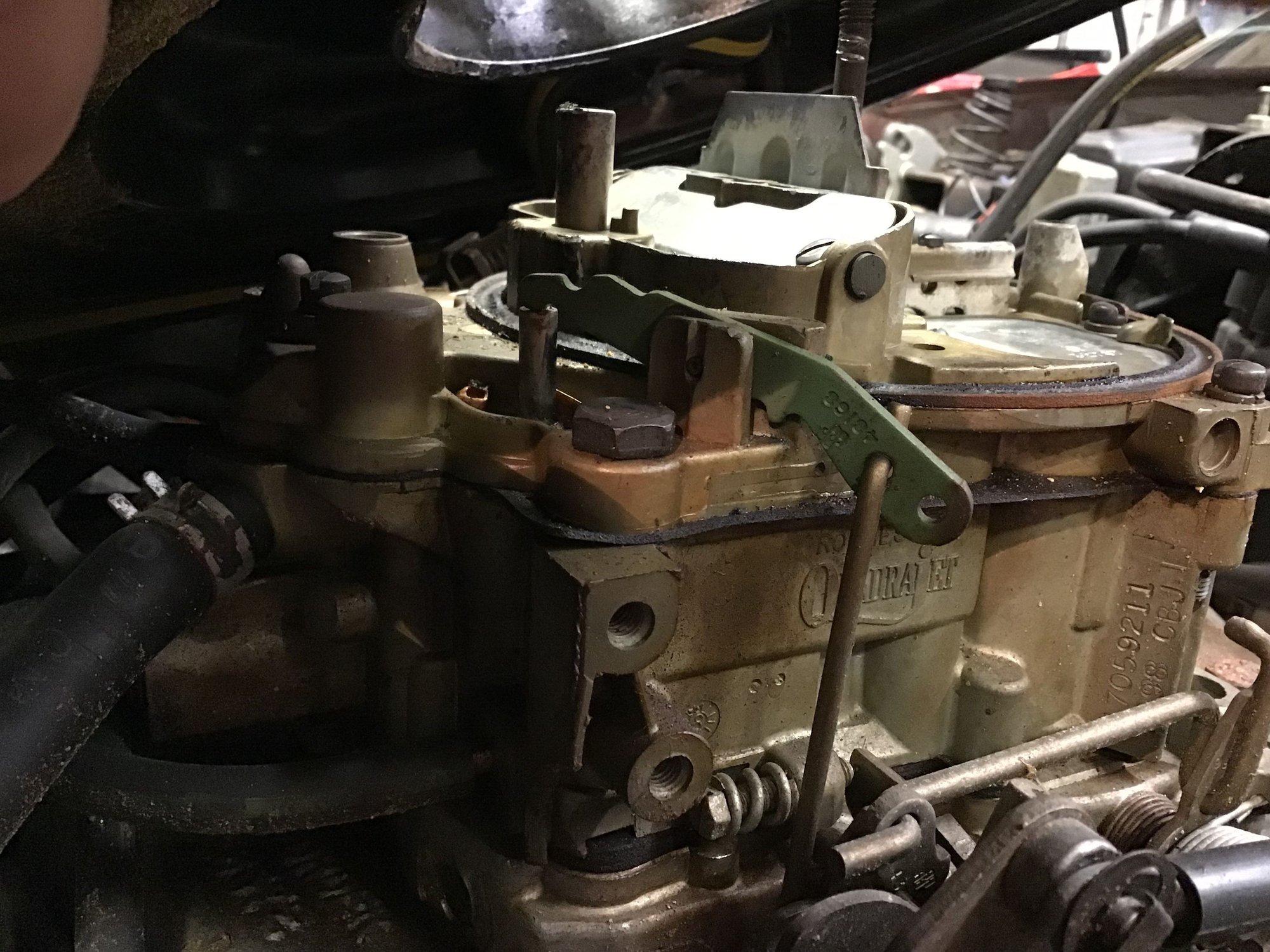 Ac throttle solenoid question quadrajet CorvetteForum Chevrolet