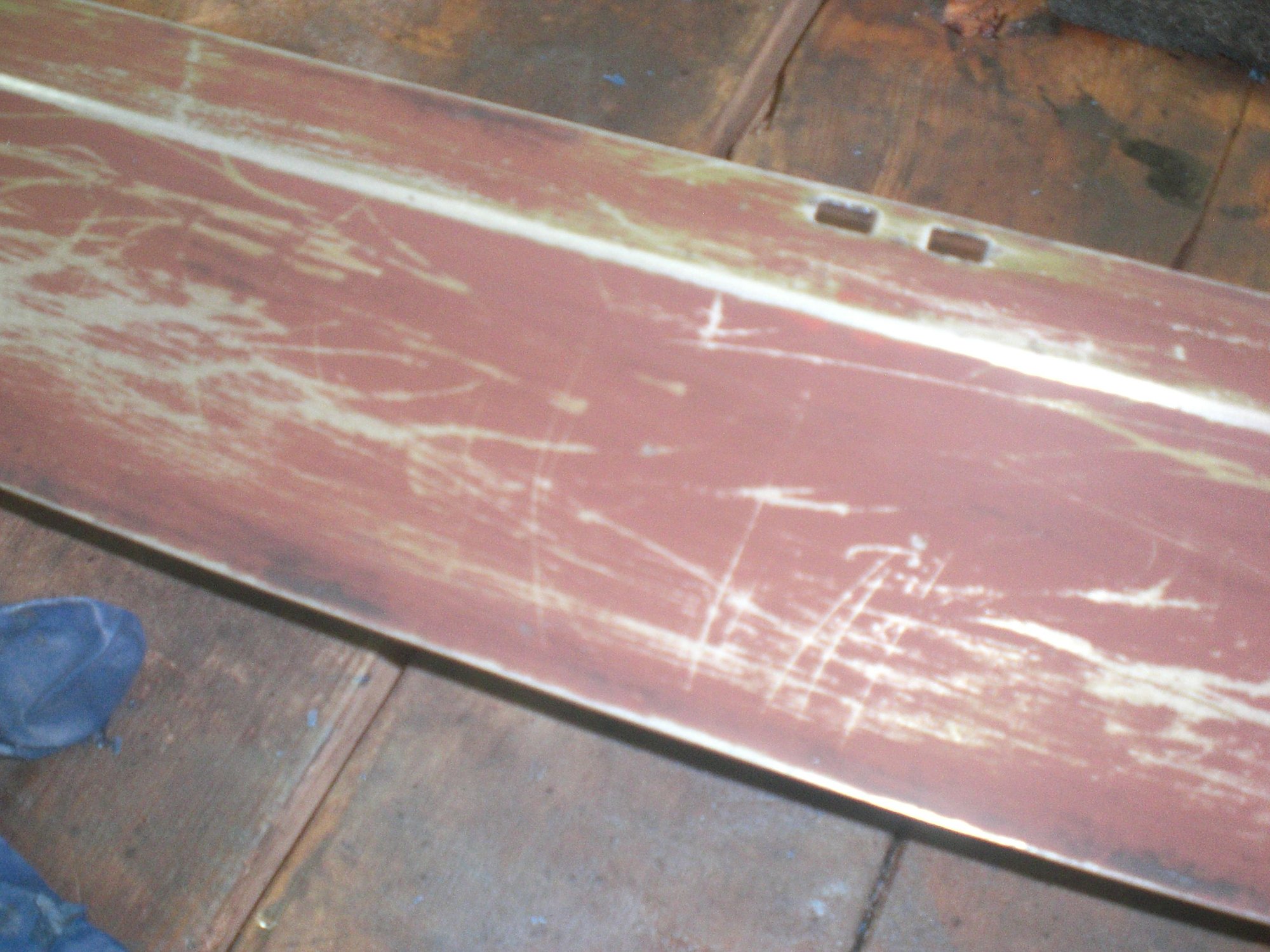 I used their steel wool to remove the paint.  It worked quickly for me but did take a few applications to get all the paint removed (possibly because I didn't wait long enough for the paint to soften).  Then the flusher and grit pad was used to get the results shown.