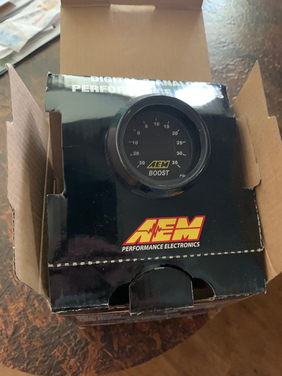 FS (For Sale) NEW aem boost gauge AEM Electronics Digital Display