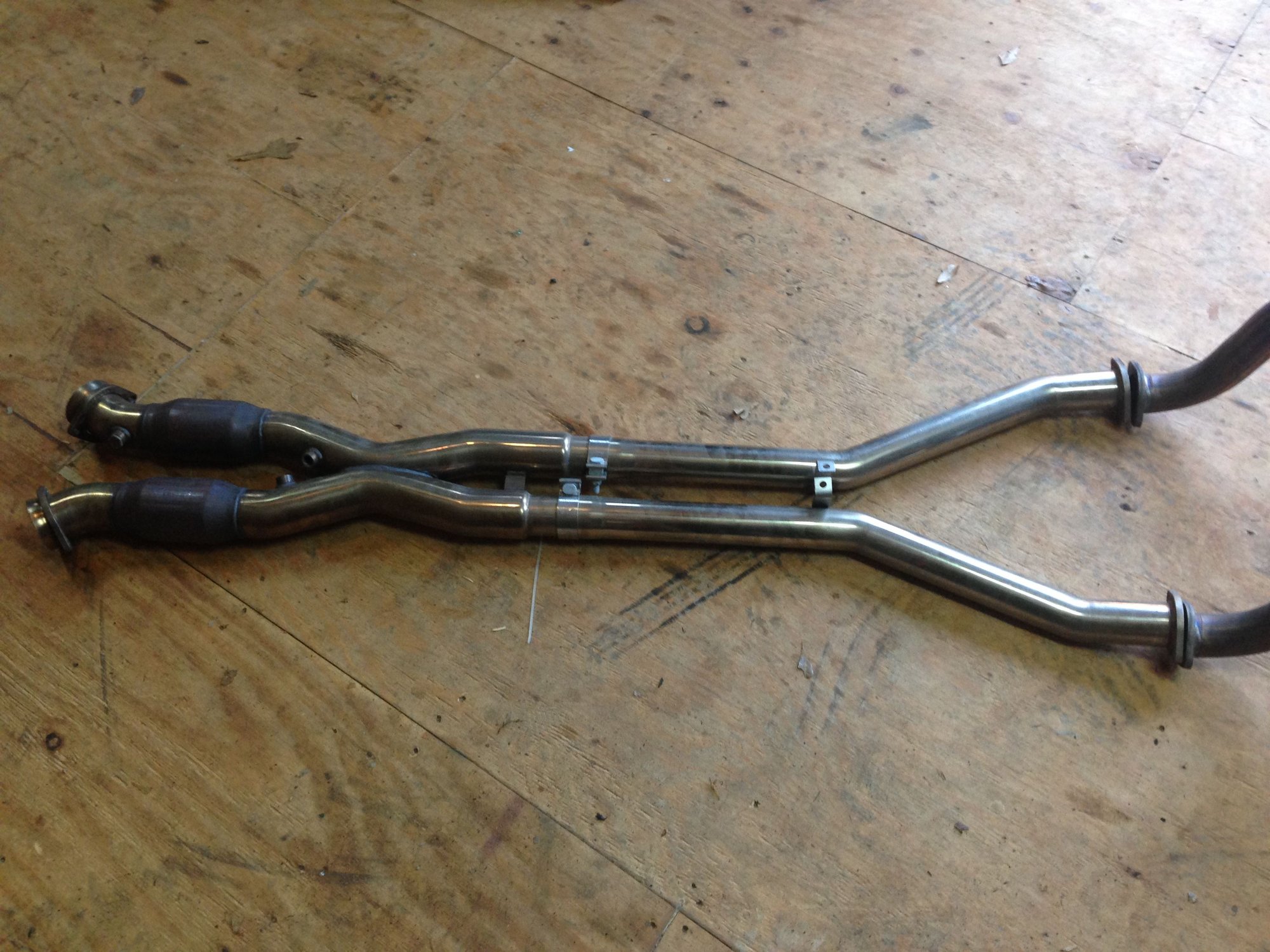 Kooks High Flow Catted XPipe, Mid Pipes, and C5 Z06 titanium Exhaust