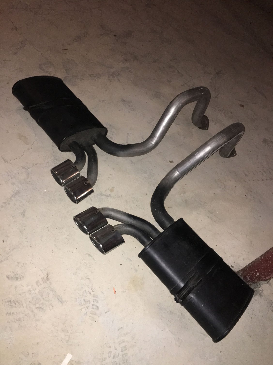 FS (For Sale) OEM GM C5 exhaust and tips, only 10,000 miles 75 CorvetteForum Chevrolet