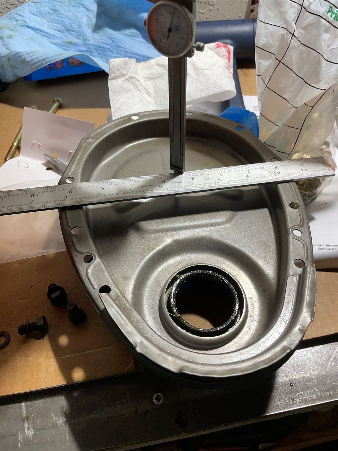 SBC Cam Shaft End Play Measurment CorvetteForum Chevrolet Corvette