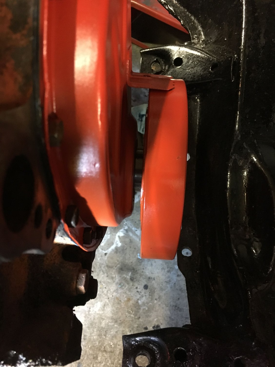 harmonic balancer install CorvetteForum Chevrolet Corvette Forum