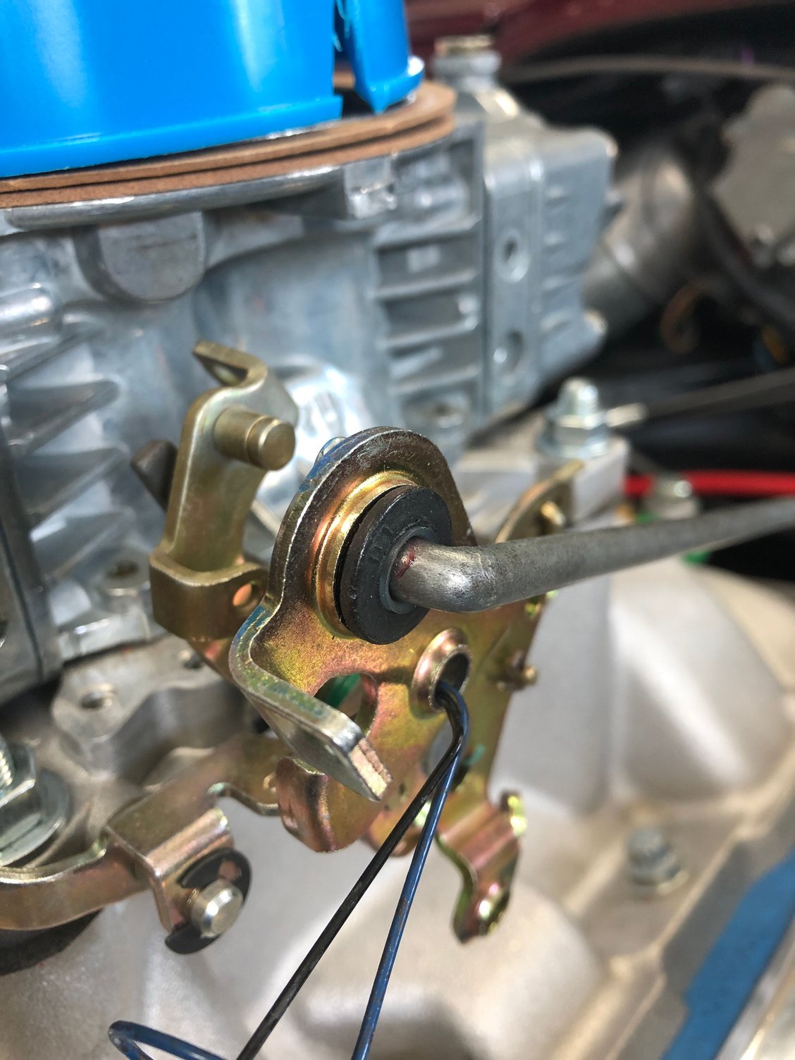 Accelerator Road Linkage Bushing for Edelbrock CorvetteForum