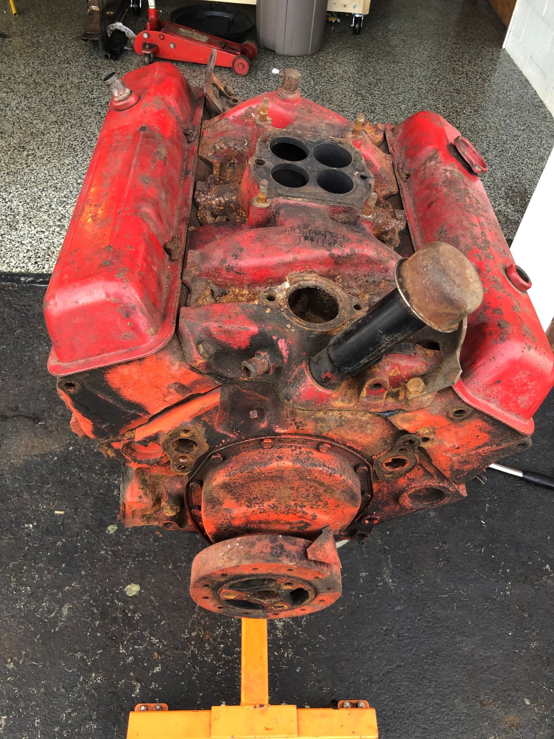 283 chevy engine serial number location