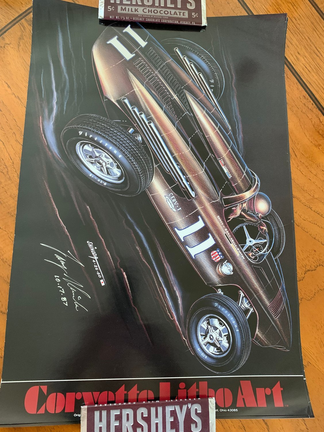 Autoart 1/18 Chevrolet Corvette Mako Shark - Résine, Larry Shinoda, édition Limitée