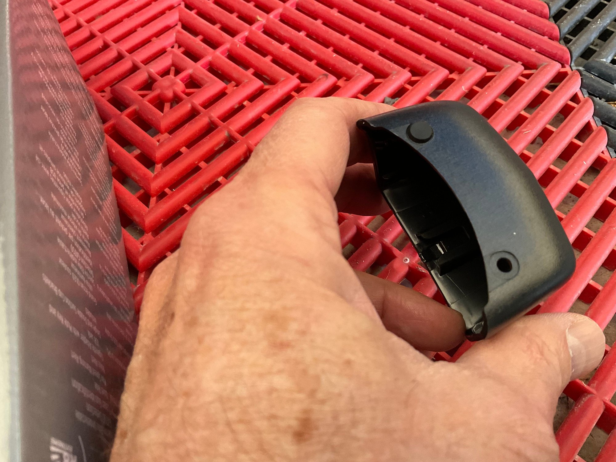I used the mirror tap from Amazon. Once I popped the cover off of the mirror, there are two options. Either pull one of the rubber bumpers out and run the wires through the hole (what I started to do) or simply run the wires out the top of the cover (there is plenty of room on my 2025).