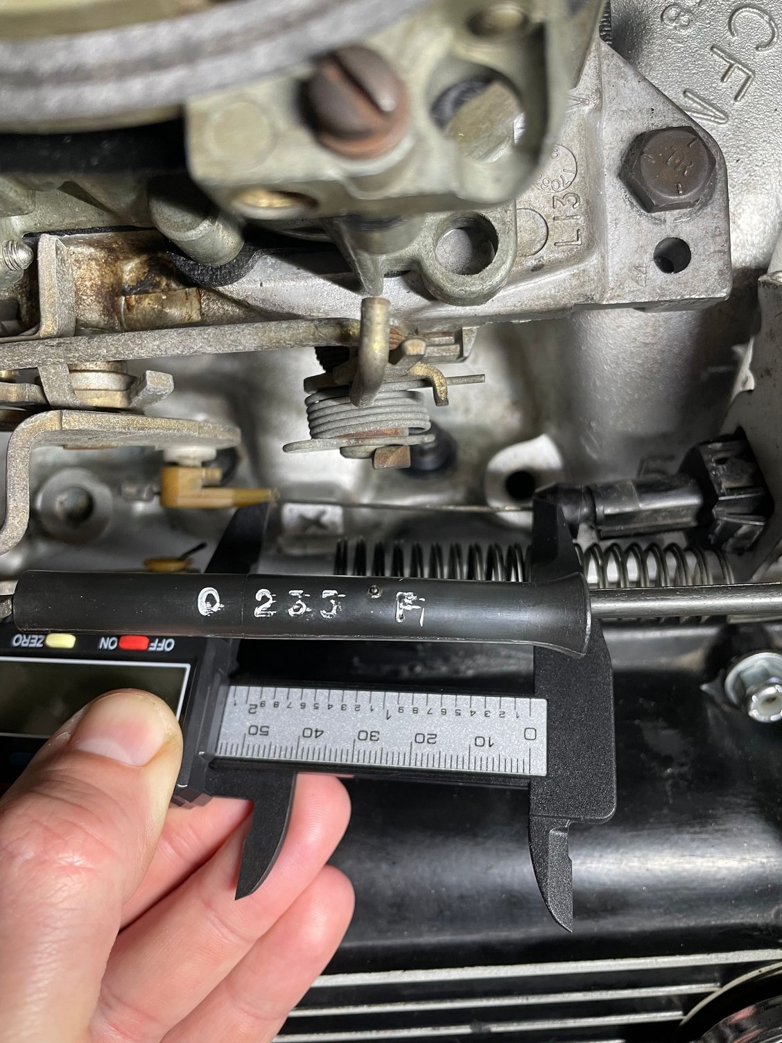 After adjusting