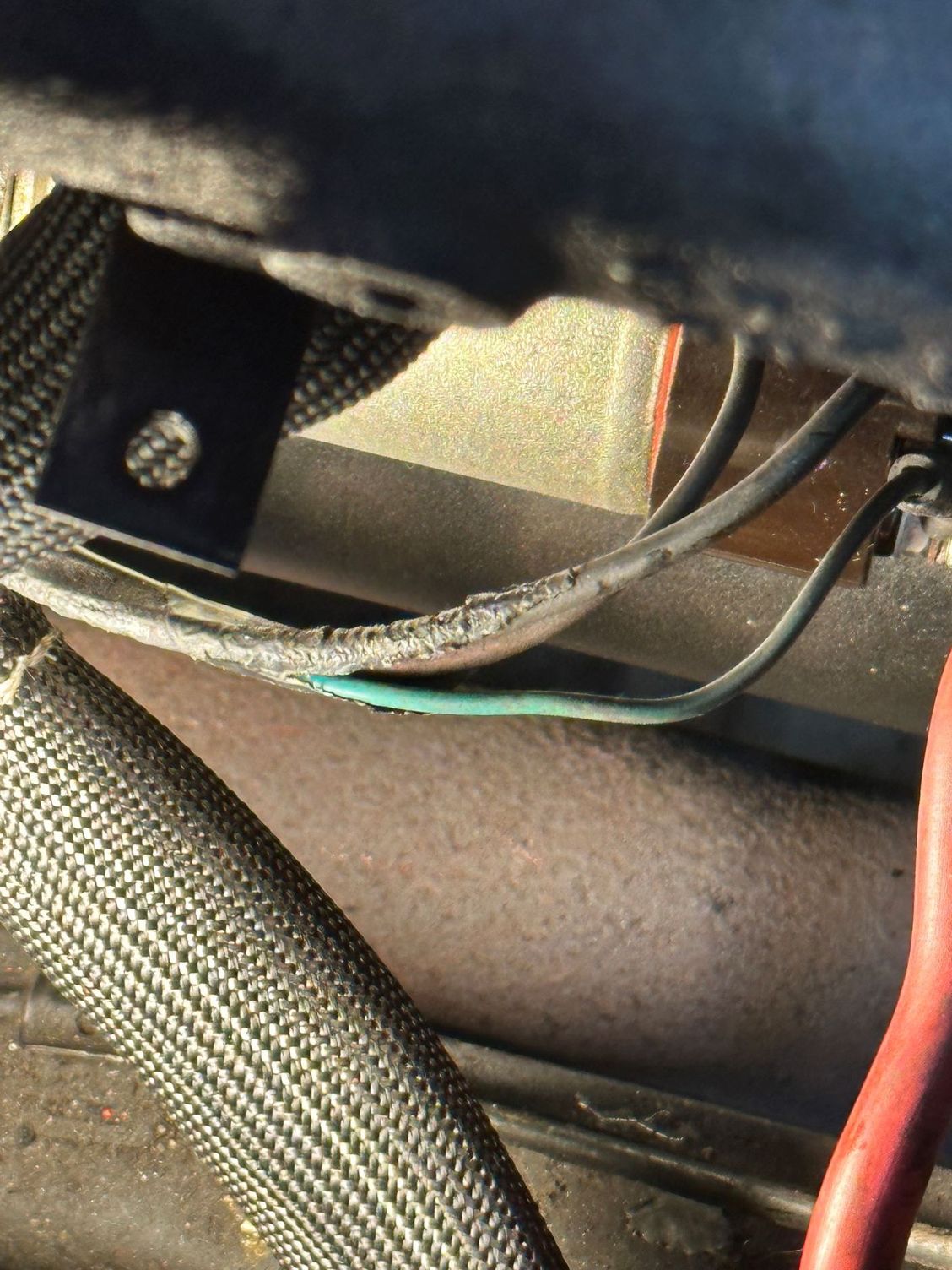 Melted starter wire, no spark, no start Can't figure out ignition