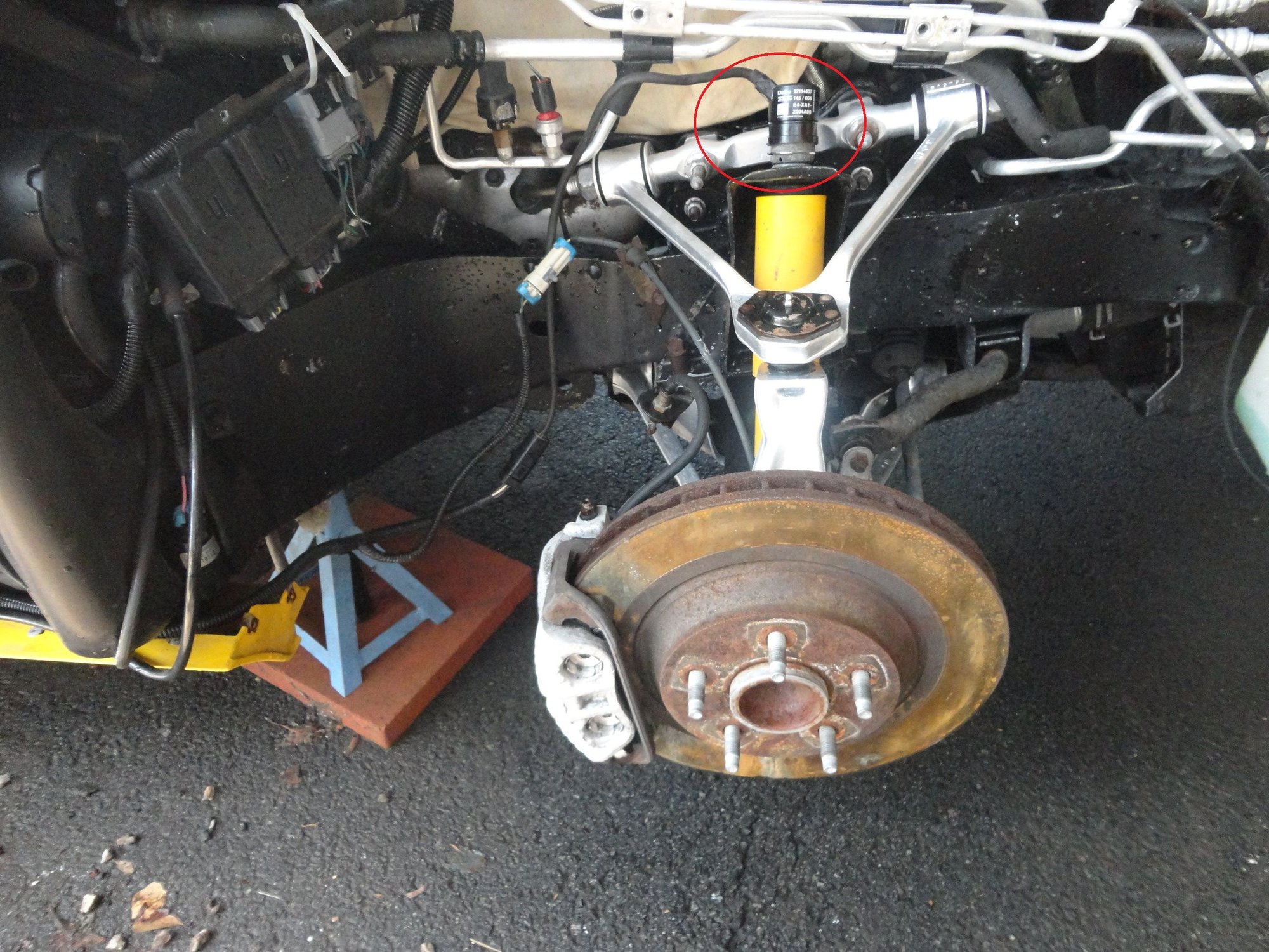 C4 Service Ride Control Light on non fx3 car CorvetteForum