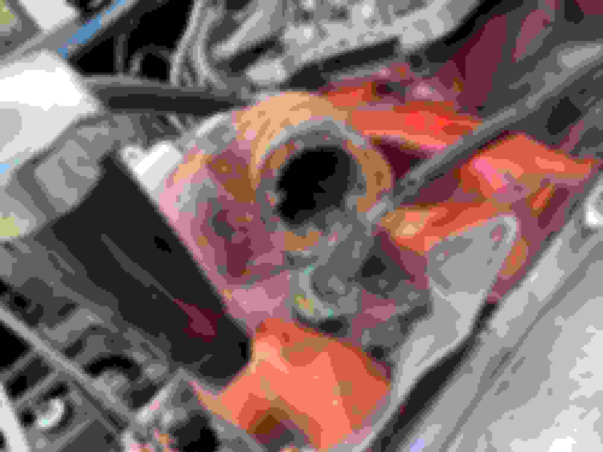 In the middle of radiator swap. Replace thermostat housing and water