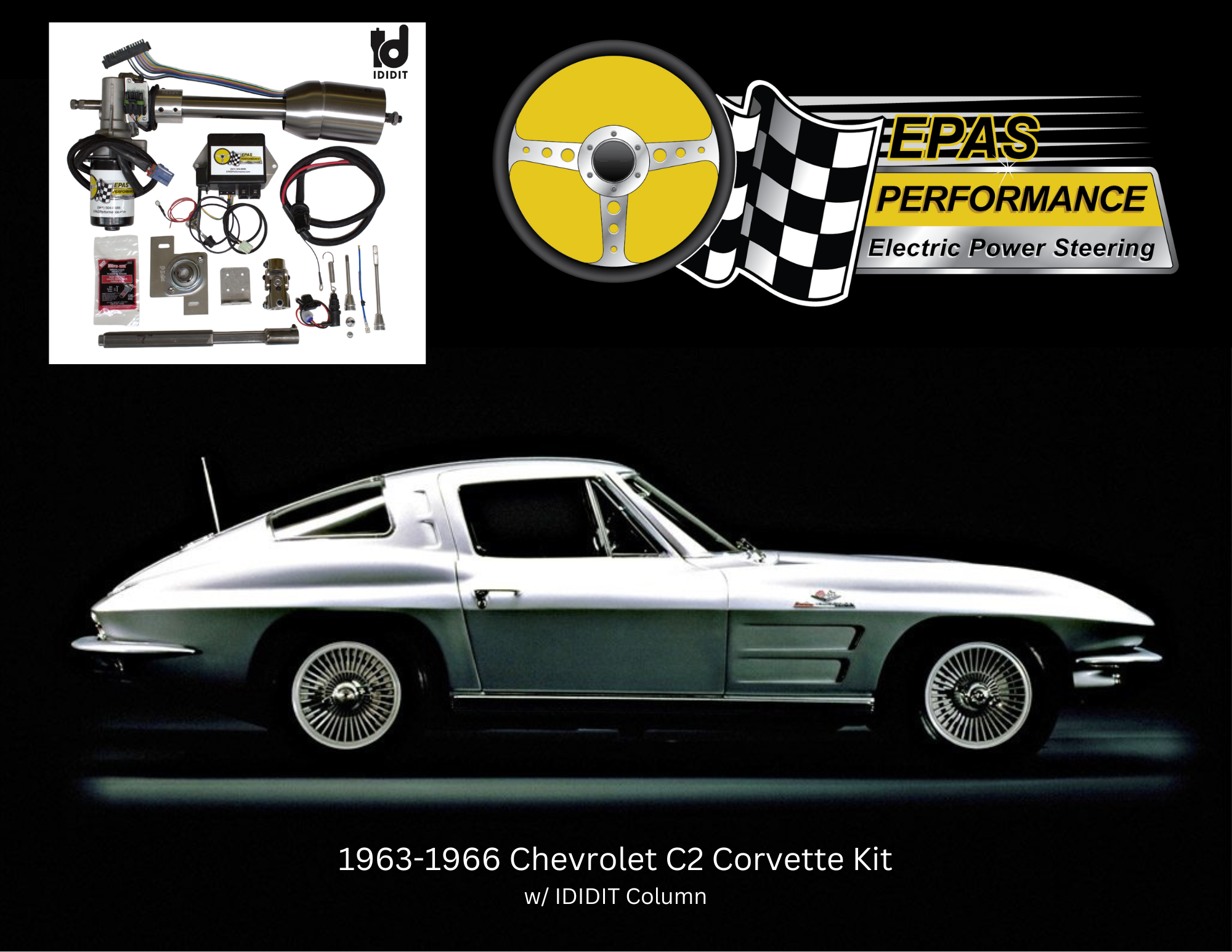 FS (For Sale) Electric Power Steering Kit 196366 C2 Corvette